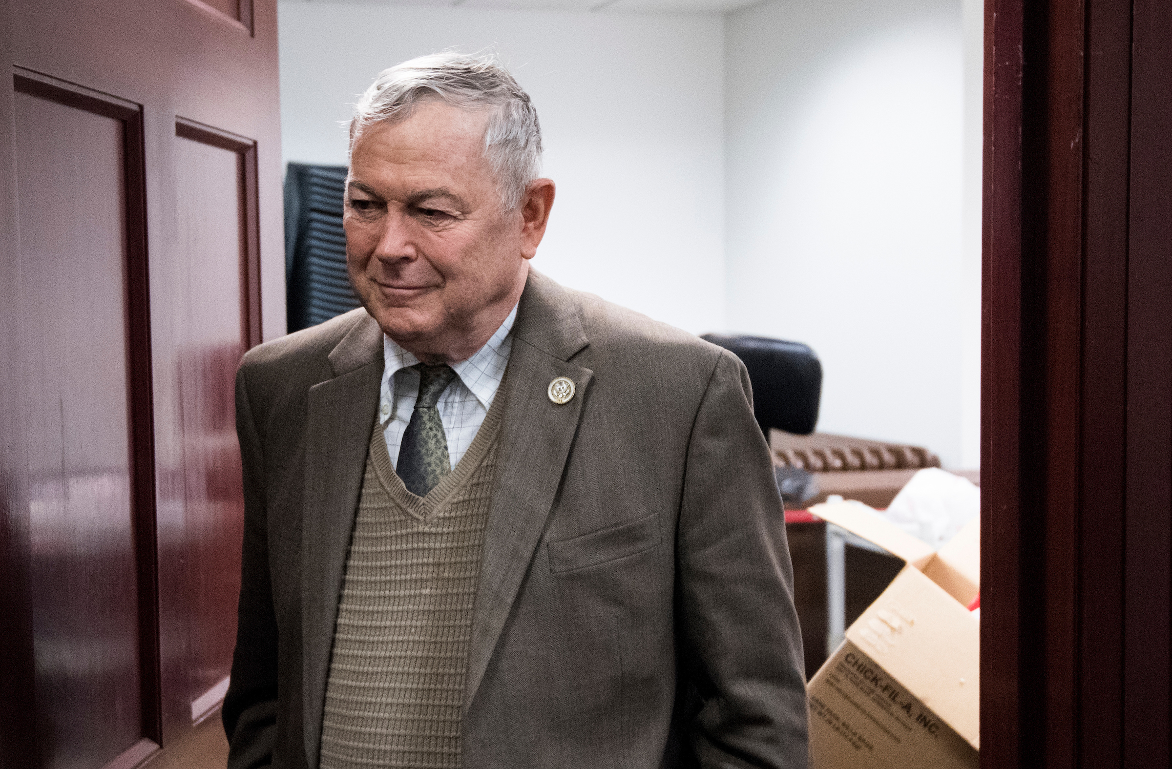 Rep. Dana Rohrabacher, R-Calif., said White House Chief of Staff John Kelly prevented a meeting between him and President Donald Trump. (Bill Clark/CQ Roll Call file photo)