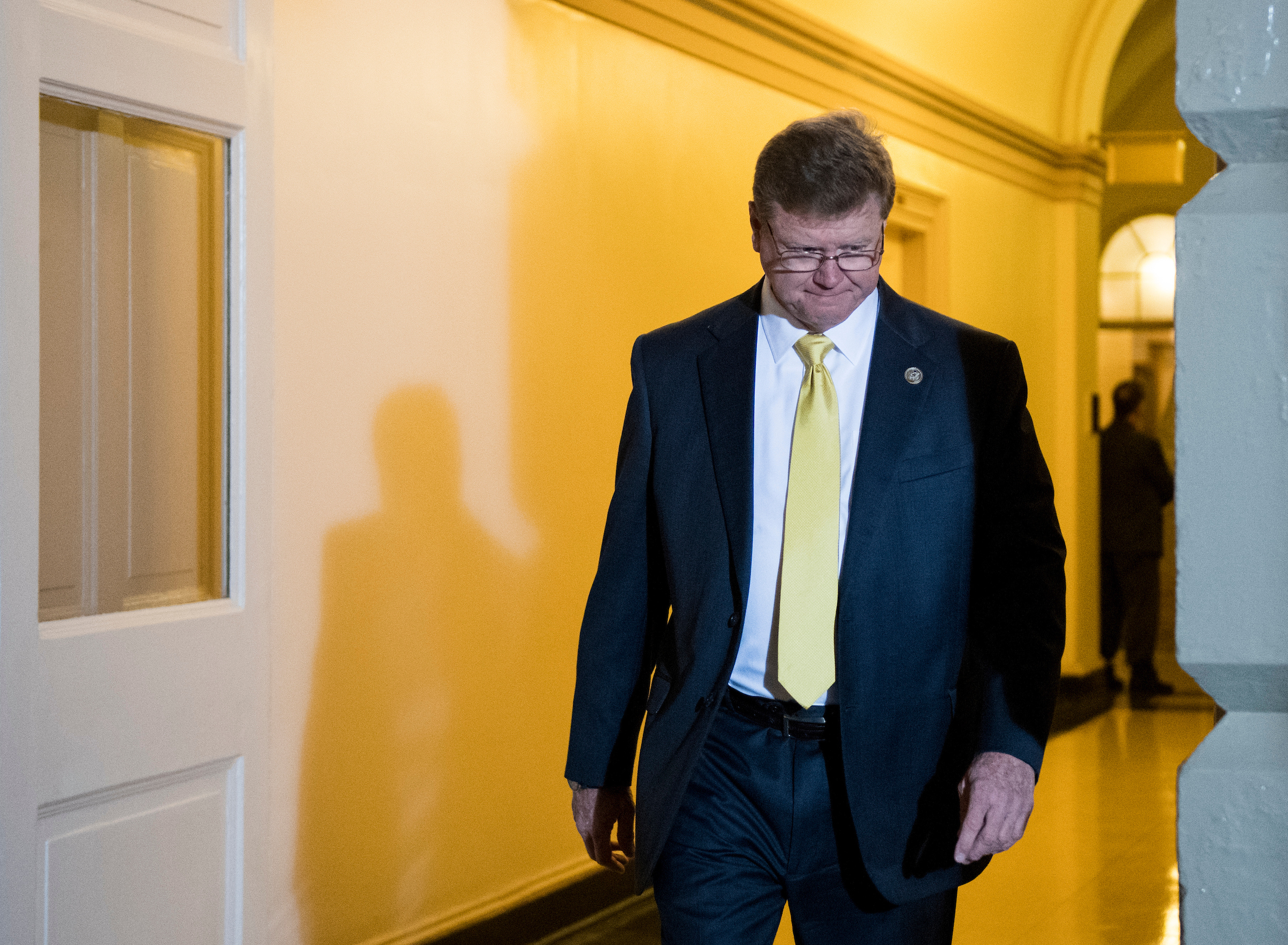 A high school student was suspended after making a call to the office of Rep. Mark Amodei, R-Nev. (Bill Clark/CQ Roll Call file photo)