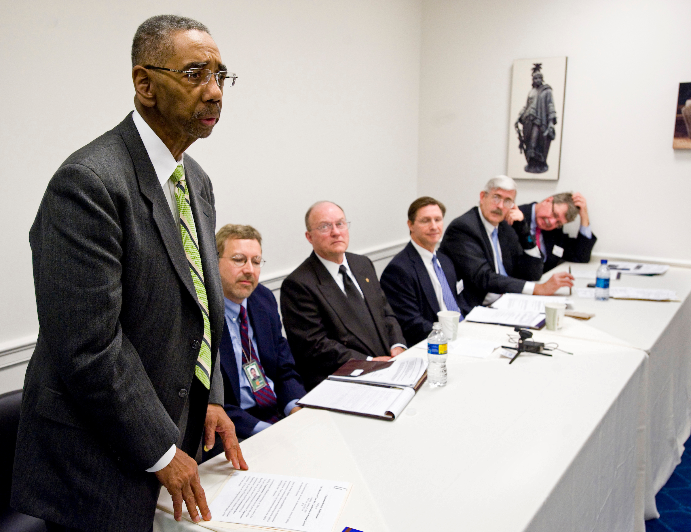 Illinois Rep. Bobby L. Rush is alleged to have accepted free office space in Chicago over the course of two decades, a House Ethics inquiry found. (Scott J. Ferrell/CQ Roll Call file photo)