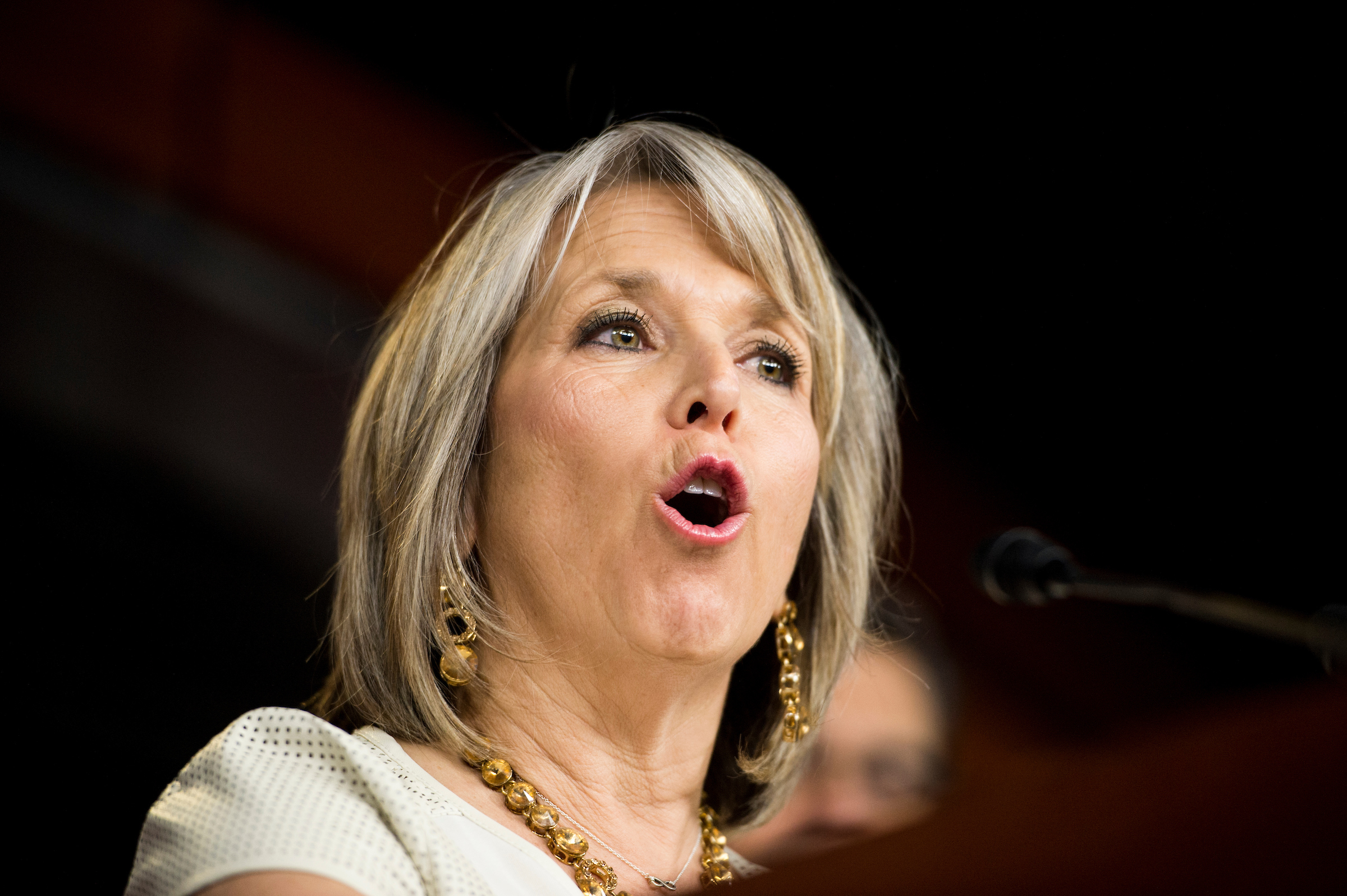 Rep. Michelle Lujan Grisham, D-N.M., obtained a restraining order that was later thrown out against a former intern in her office. (Bill Clark/CQ Roll Call file photo)