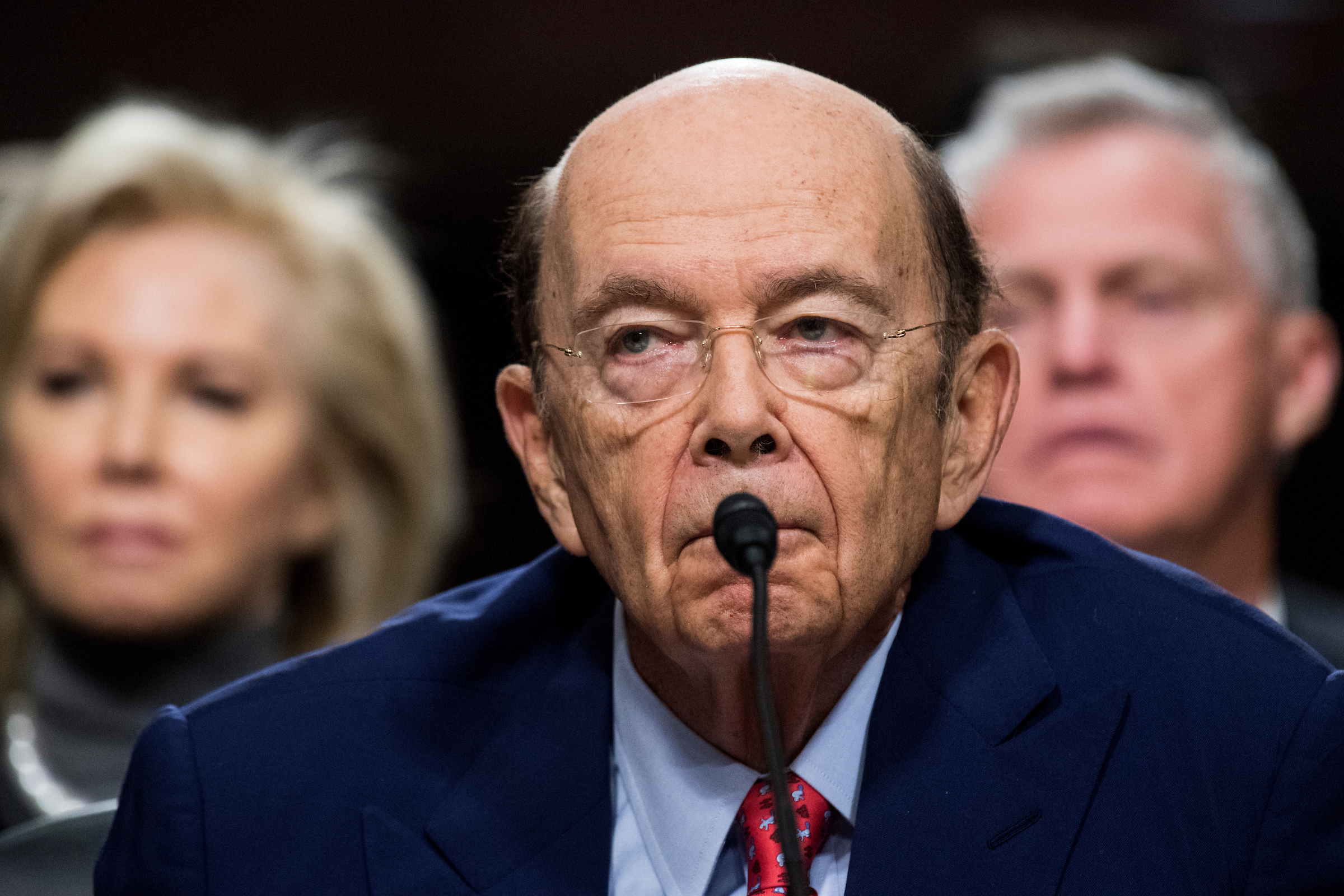 Secretary of Commerce Wilbur Ross said he didn’t understand the need for furloughed federal workers to use food banks. (Bill Clark/CQ Roll Call)