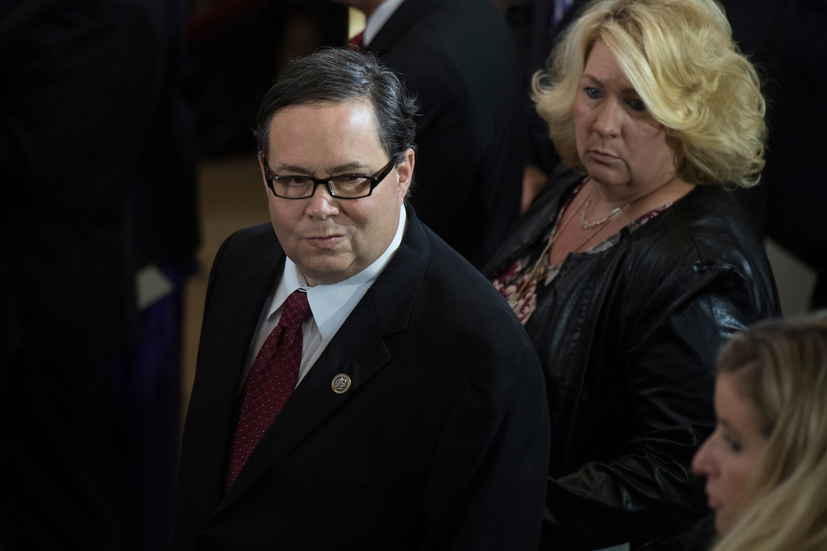 Rep. Blake Farenthold, R-Texas, resigned Friday. (Tom Williams/CQ Roll Call file photo)