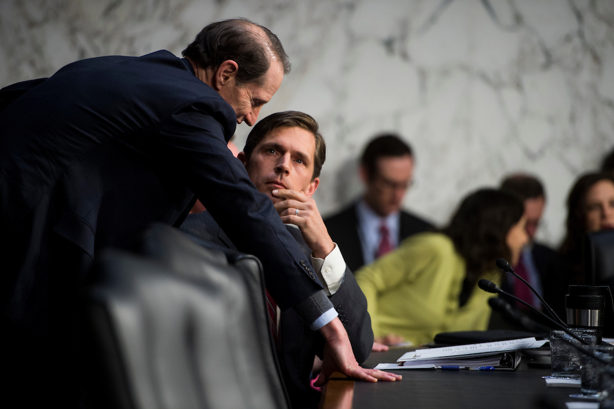 Sens. Ron Wyden and Martin Heinrich joined Dianne Feinstein on a letter calling for declassification of information about Gina Haspel, who has been nominated to replace Mike Pompeo as the head of the CIA. (Bill Clark/CQ Roll Call file photo)