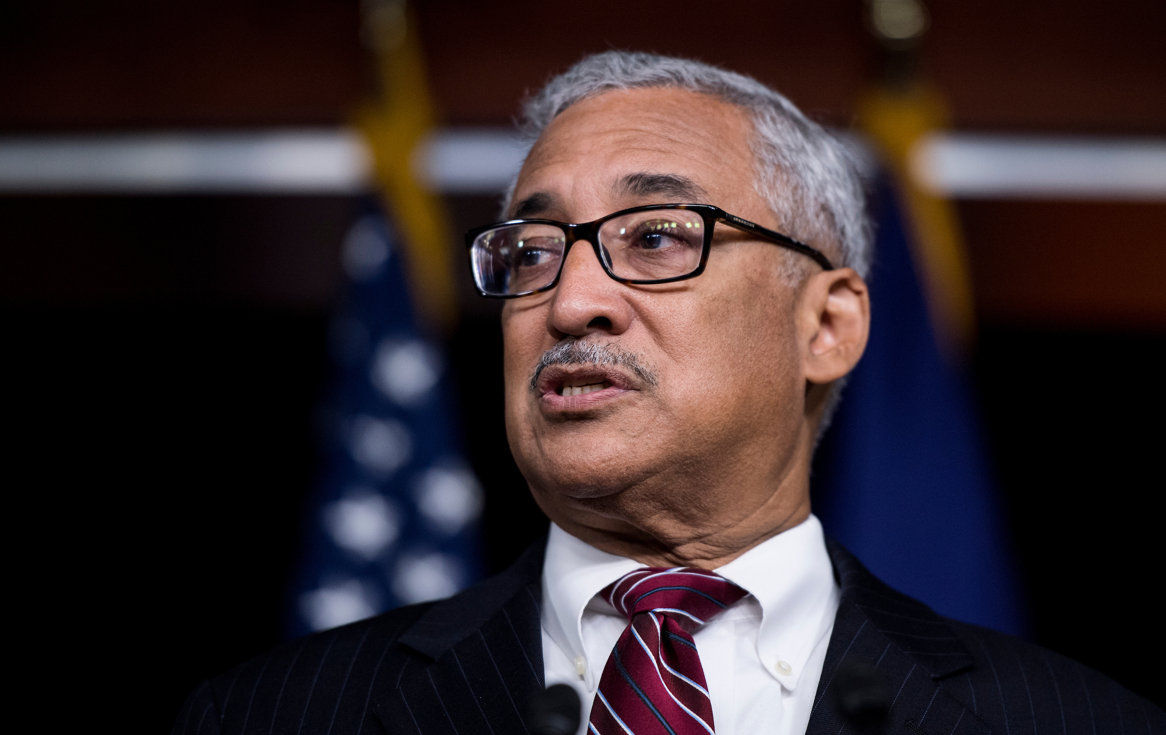 Rep. Bobby Scott, D-Va., participates in the House Democrats' news conference on health care reform in the Capitol on Thursday, July 20, 2017. (Photo By Bill Clark/CQ Roll Call)