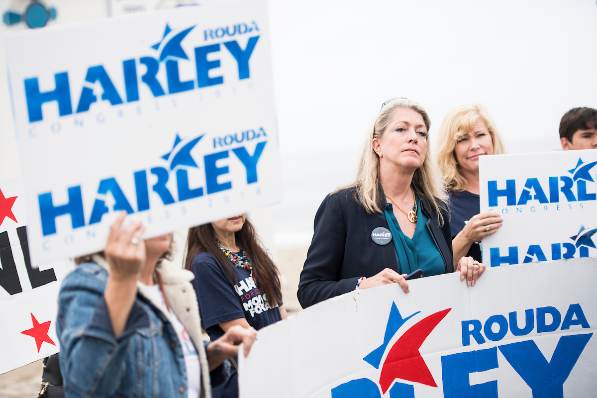 Oatman dropped out of the race to improve Democrats' chances of advancing in the jungle primary. (Bill Clark/CQ Roll Call)