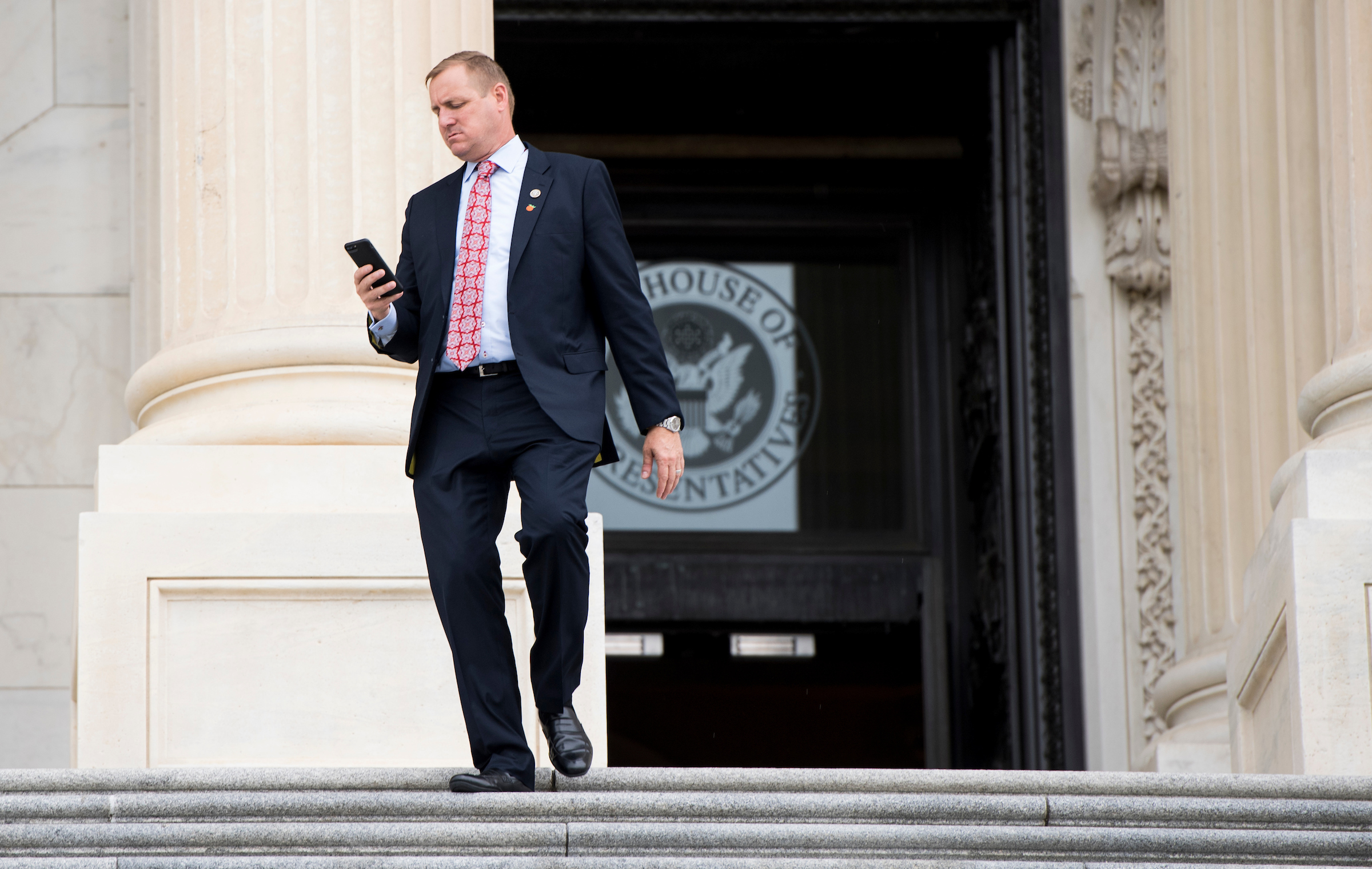 Rep. Jeff Denham, R-Calif., and his allies are getting closer to a deal on immigration votes. (Bill Clark/CQ Roll Call)