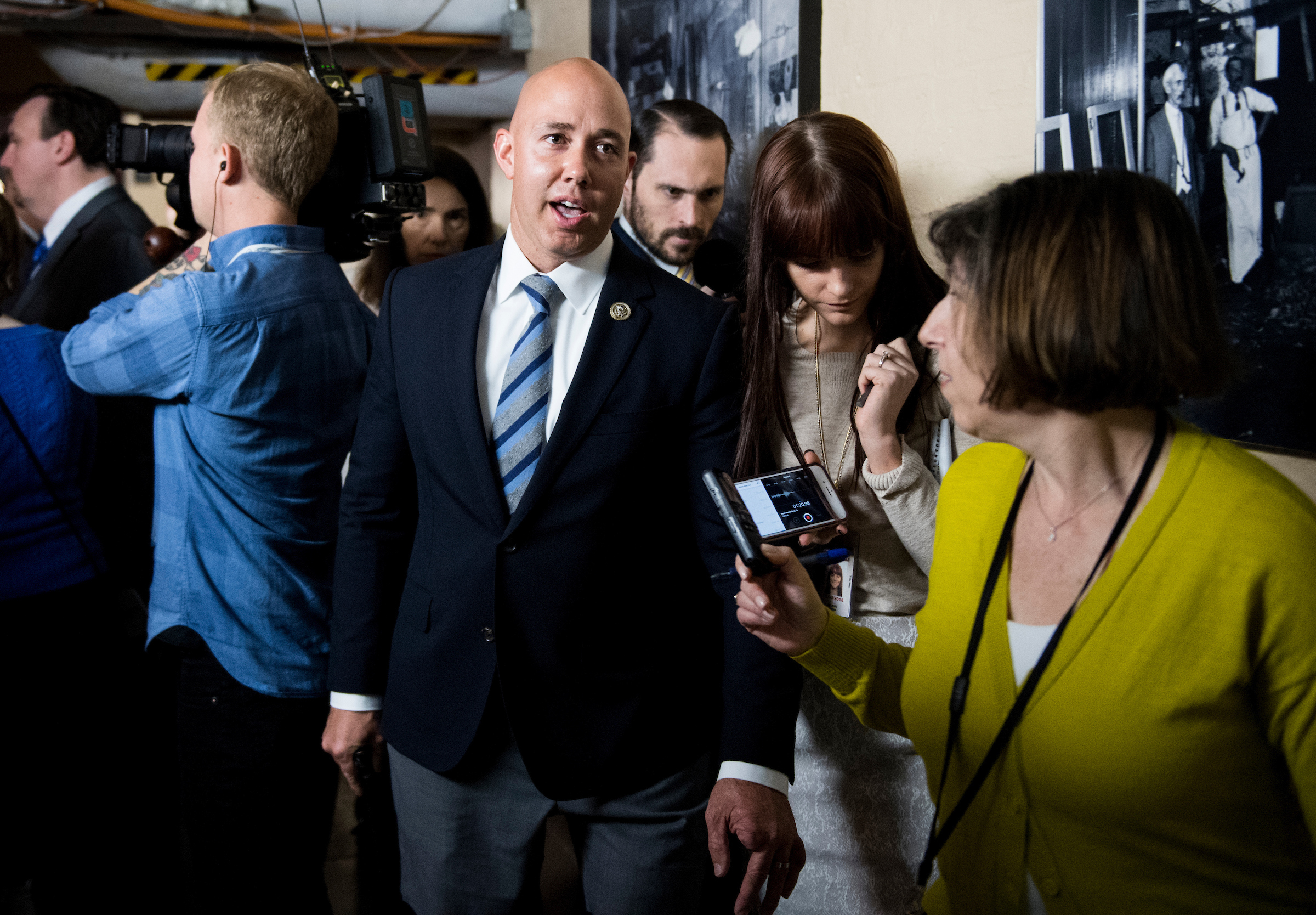 Rep. Brian Mast, R-Fla., is among candidates to be nominated to be Veterans Affairs Secretary (Bill Clark/CQ Roll Call file photo)