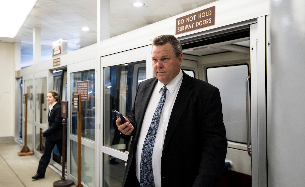 Sen. Jon Tester is the ranking Democrat on the Senate Veterans Affairs Committee. (Bill Clark/CQ Roll Call file photo)