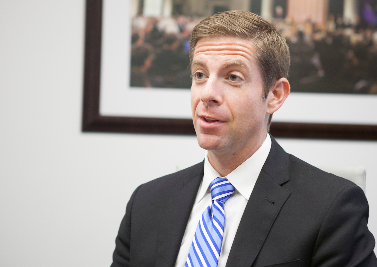 Democrat Mike Levin is running in California’s 49th District (Thomas McKinless/CQ Roll Call file photo).