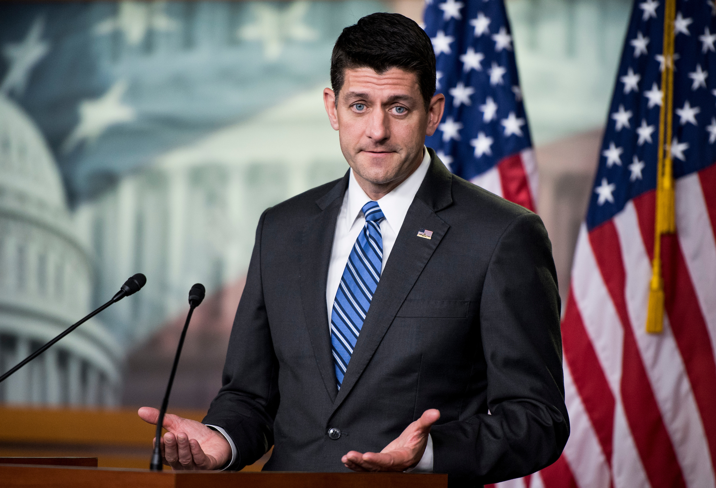 Speaker Paul D. Ryan, R-Wis., agreed with Rep. Trey Gowdy that the FBI acted properly using an informant on President Donald Trump's 2016 campaign to track possible Russian interference in the election. (Bill Clark/CQ Roll Call file photo)