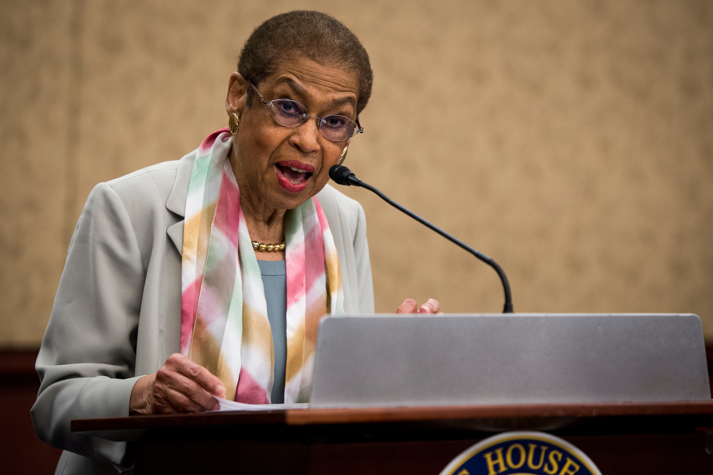 Eleanor Holmes Norton (D-DC) said Monday that the Trump administration has bypassed her on selections of federal law enforcement officials serving the district. (Sarah Silbiger/CQ Roll Call)