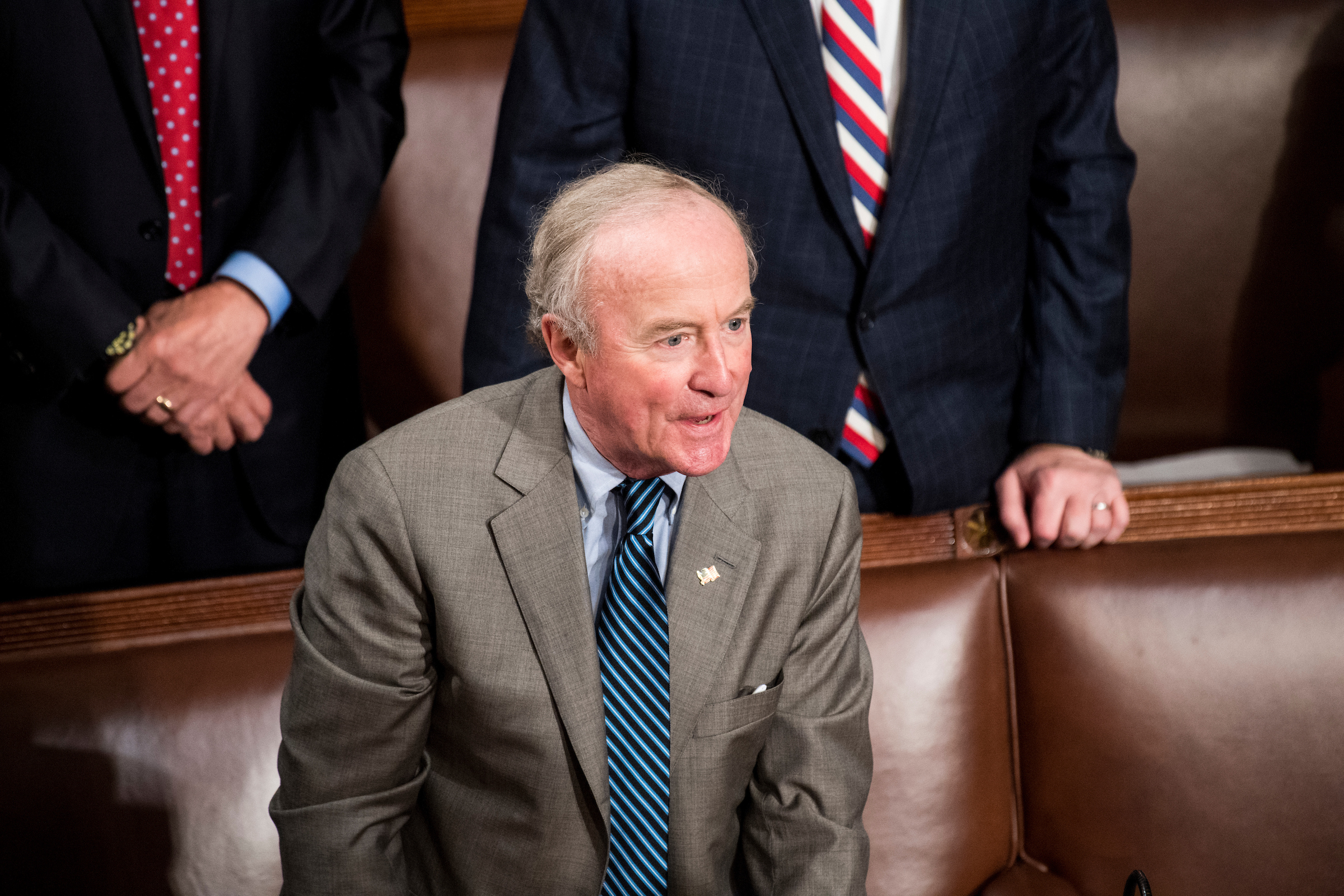 Rep. Rodney Frelinghuysen, R-N.J., presided over his final markup as Appropriations chairman on Wednesday, and colleagues on both sides of the aisle praised his leadership and bid him farewell. (Bill Clark/CQ Roll Call file photo)