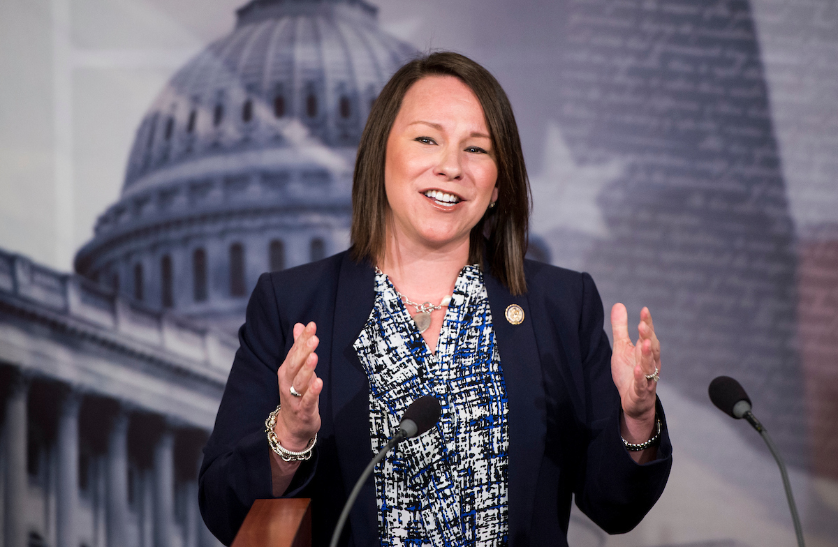 Rep. Martha Roby, R-Ala., fended off a primary challenge from party-switching former Rep. Bobby Bright, whom she defeated in 2010. (Bill Clark/CQ Roll Call file photo)