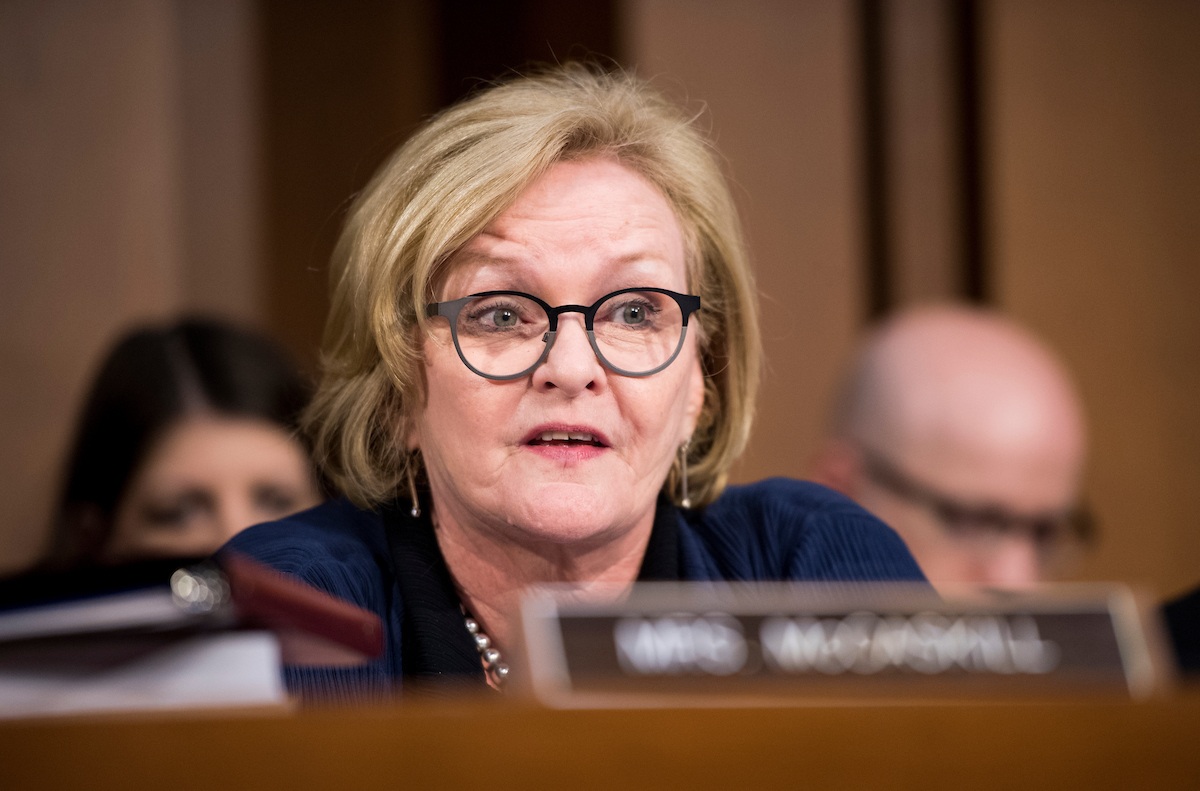 Sen. Claire McCaskill, D-Mo., is running for re-election in a state President Donald Trump carried by 19 points. (Bill Clark/CQ Roll Call file photo)