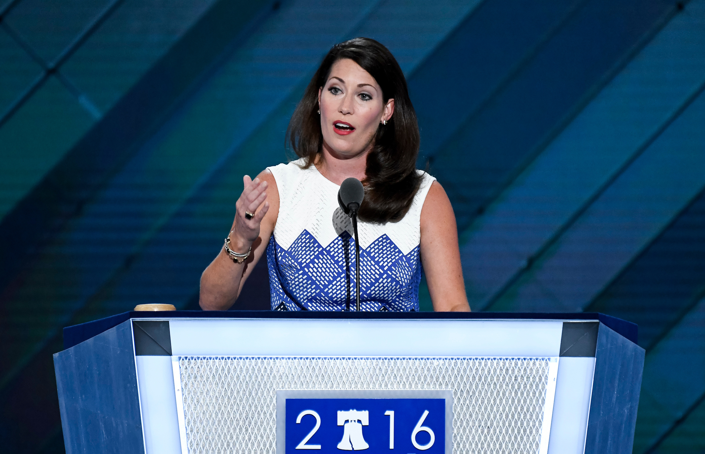 Kentucky Secretary of State Alison Lundergan Grimes’ father, Gerald Lundergan, was indicted Friday on 10 counts related to corporate campaign finance violations. (Bill Clark/CQ Roll Call file photo)