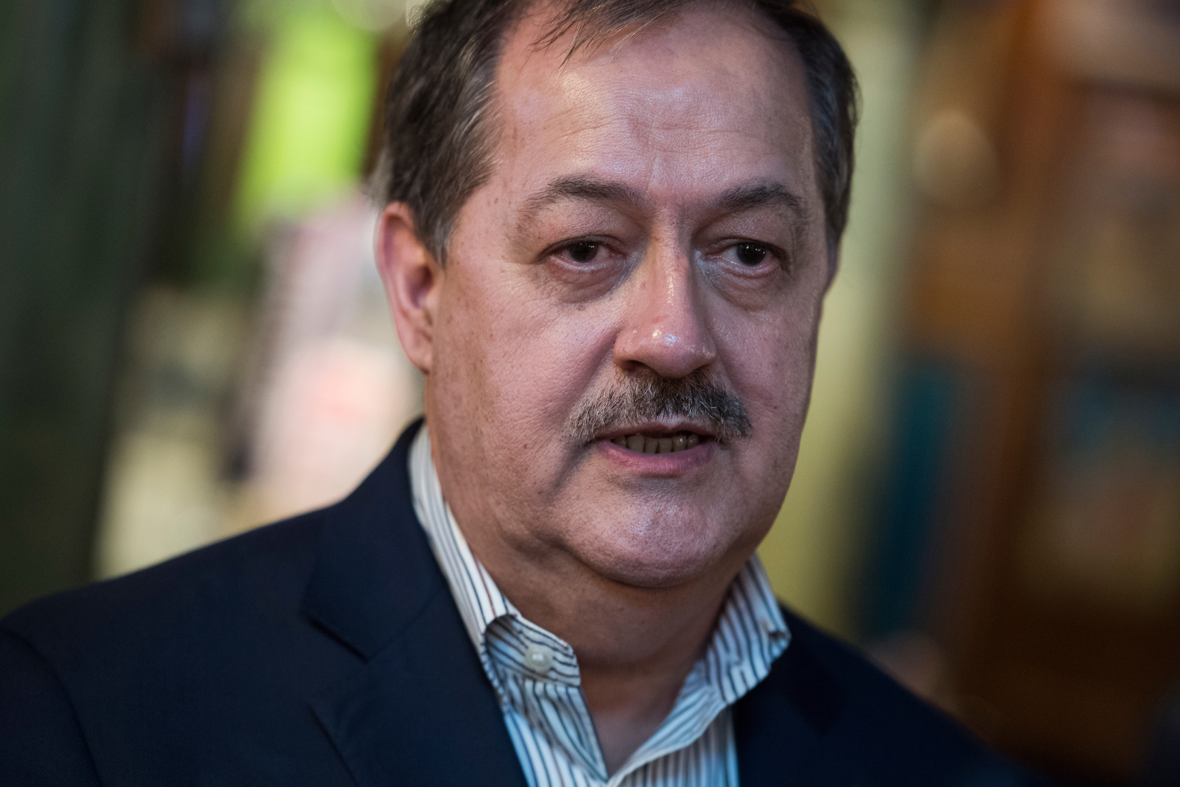 Don Blankenship lost West Virginia’s Republican Senate primary in May. (Tom Williams/CQ Roll Call file photo)