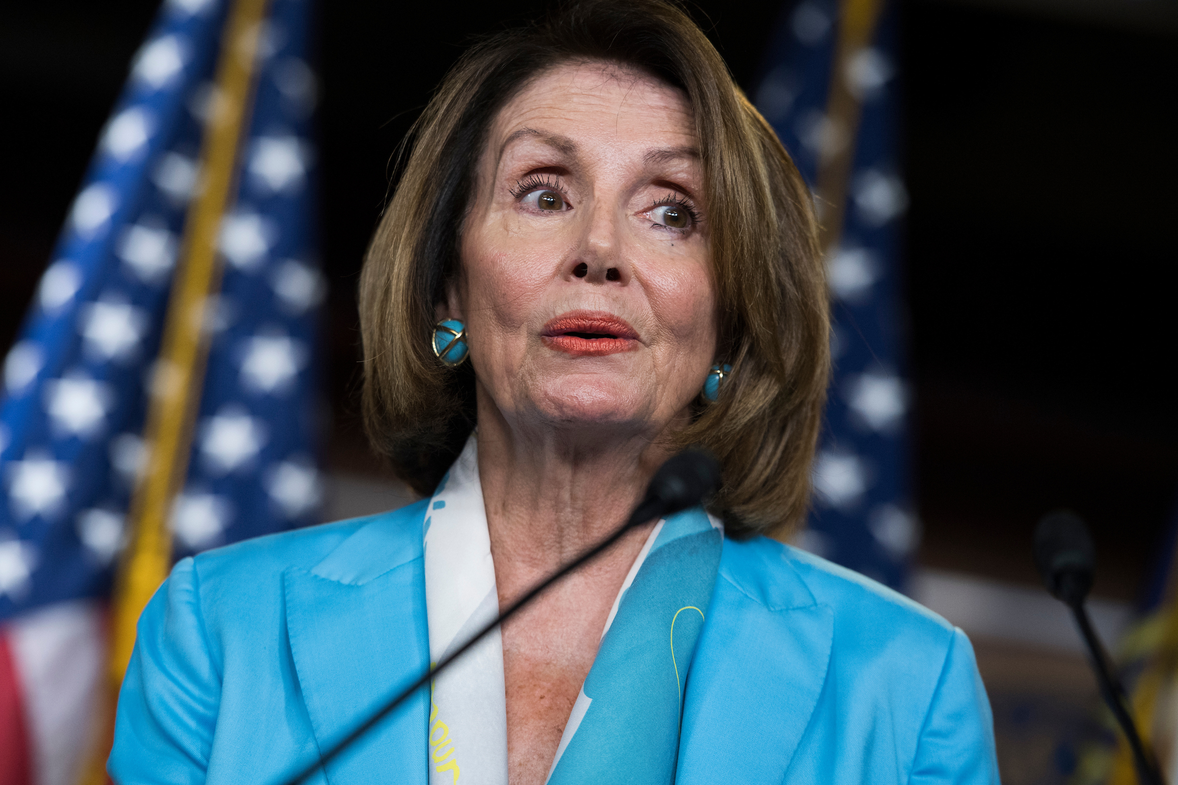 House Minority Leader Nancy Pelosi, D-Calif., responded to criticism of her in an interview with the Associated Press. (Tom Williams/CQ Roll Call file photo)