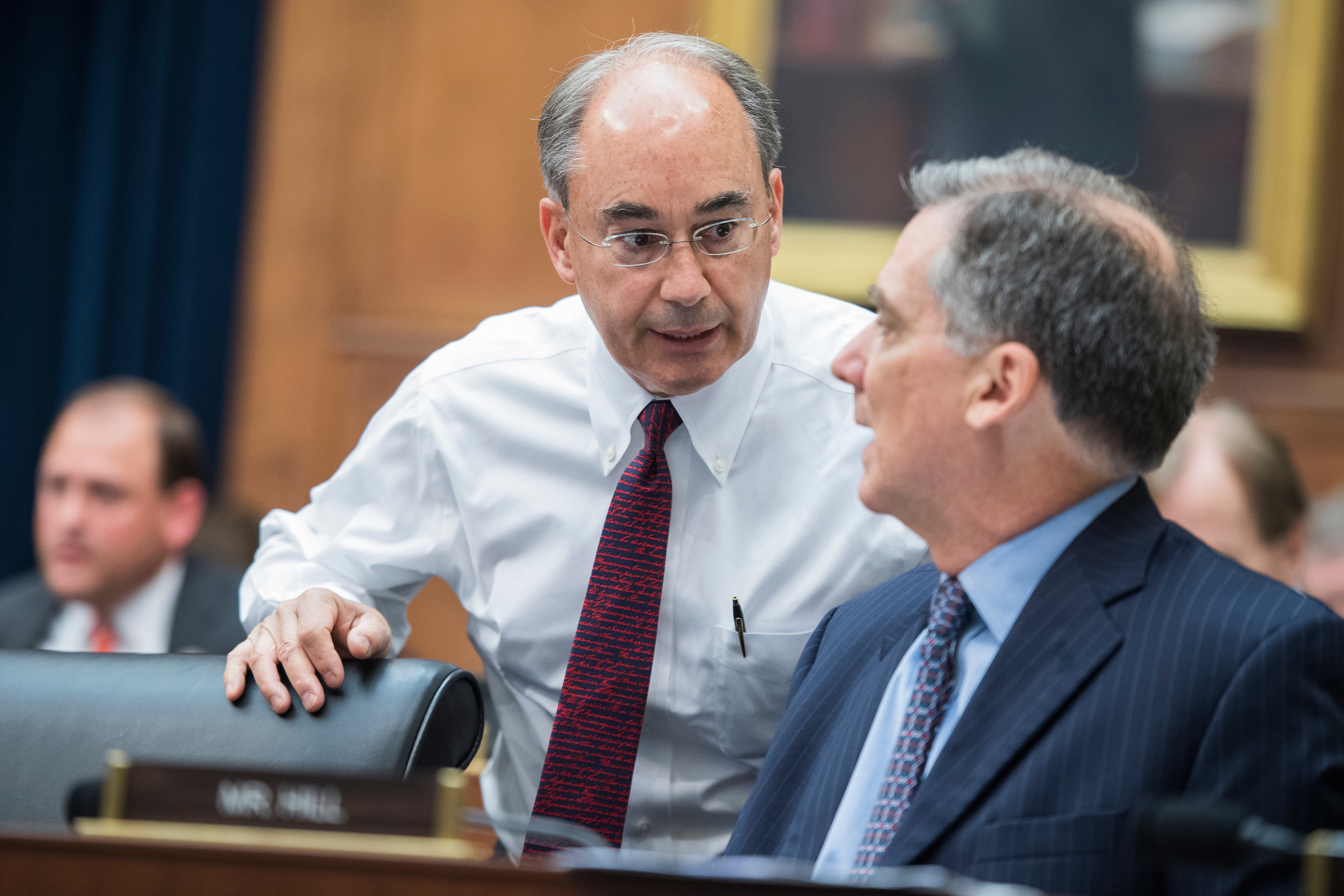 Rep. Bruce Poliquin, R-Maine, is being accused of flooding his district with franked mail to improve his re-election prospects. (Tom Williams/CQ Roll Call file photo)