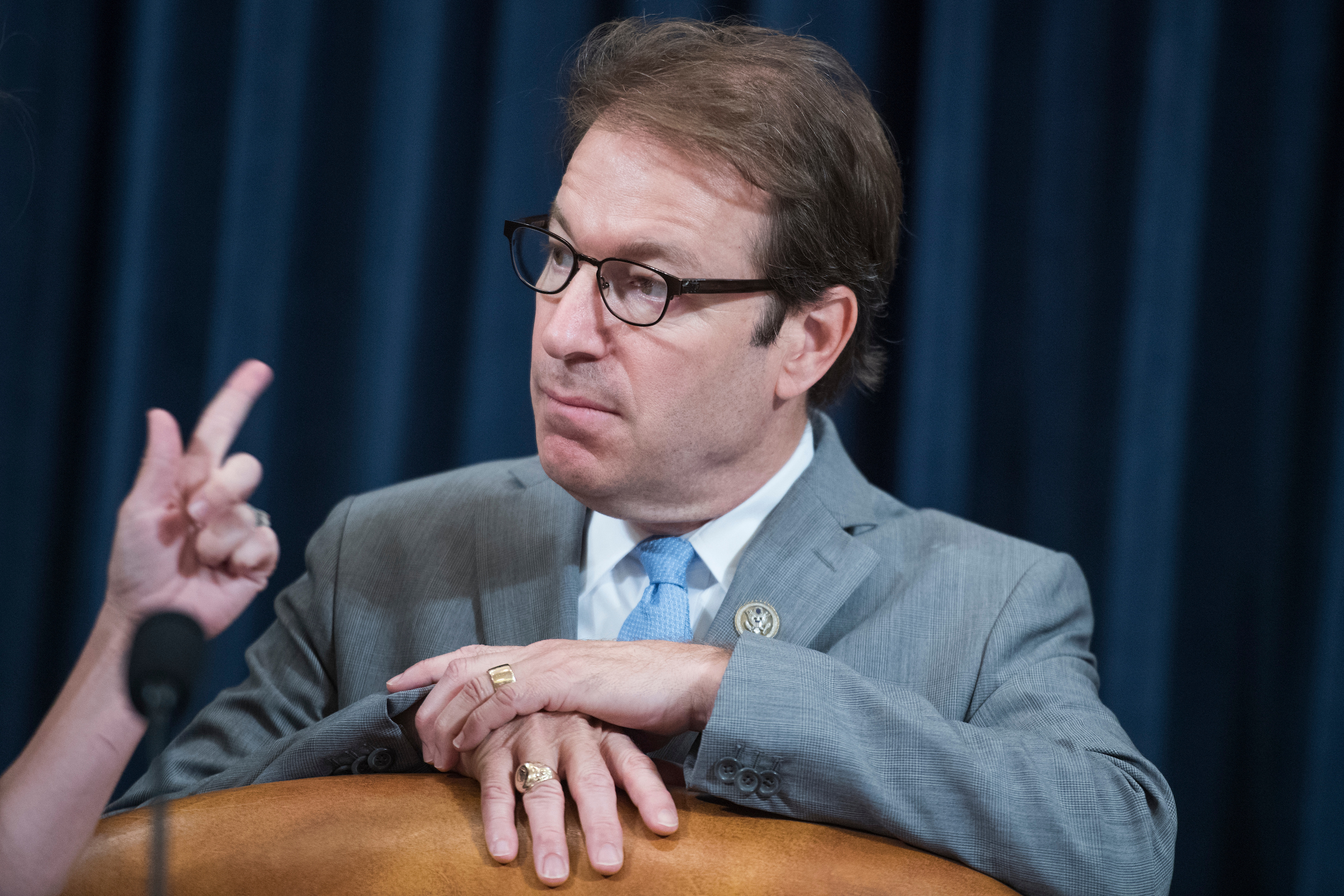 Rep. Peter Roskam, R-Ill., says regulatory burdens placed on health care providers by Medicare is compromising patient care. (Tom Williams/CQ Roll Call)