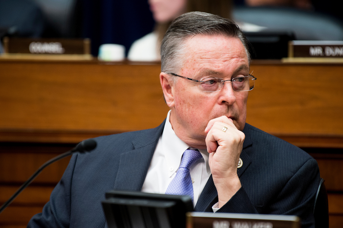 Rep. Rod Blum, R-Iowa, is one of the most vulnerable House incumbents. (Bill Clark/CQ Roll Call file photo)