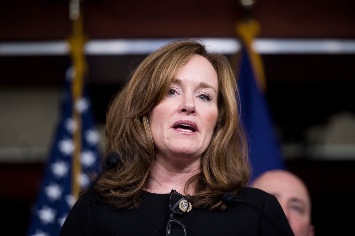 Interest groups are backing a ban, sponsored by Reps. Kathleen Rice (pictured here) and Tom Reed, on House members serving on the boards of publicly held companies. (Bill Clark/CQ Roll Call file photo)