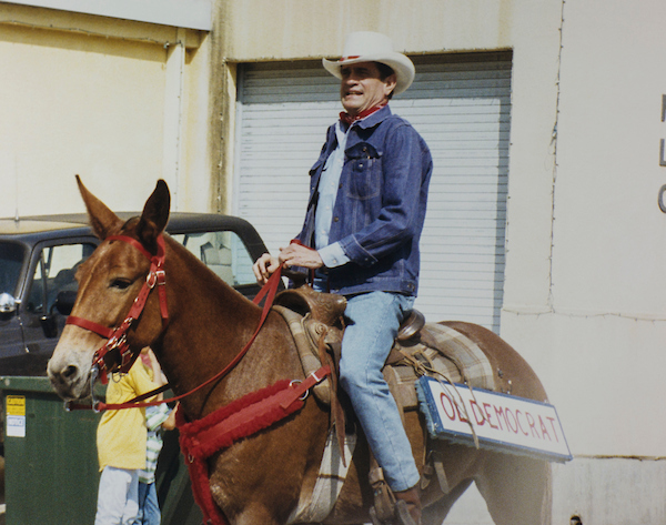 The late Rep. Charlie Wilson, D-Texas, of