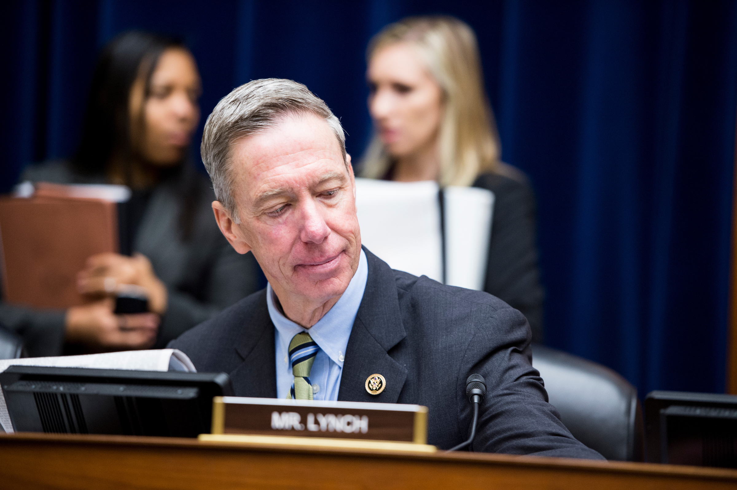 Rep. Stephen Lynch, D-Mass., is leaving open the door to vote for Nancy Pelosi as speaker. (Bill Clark/CQ Roll Call file photo)