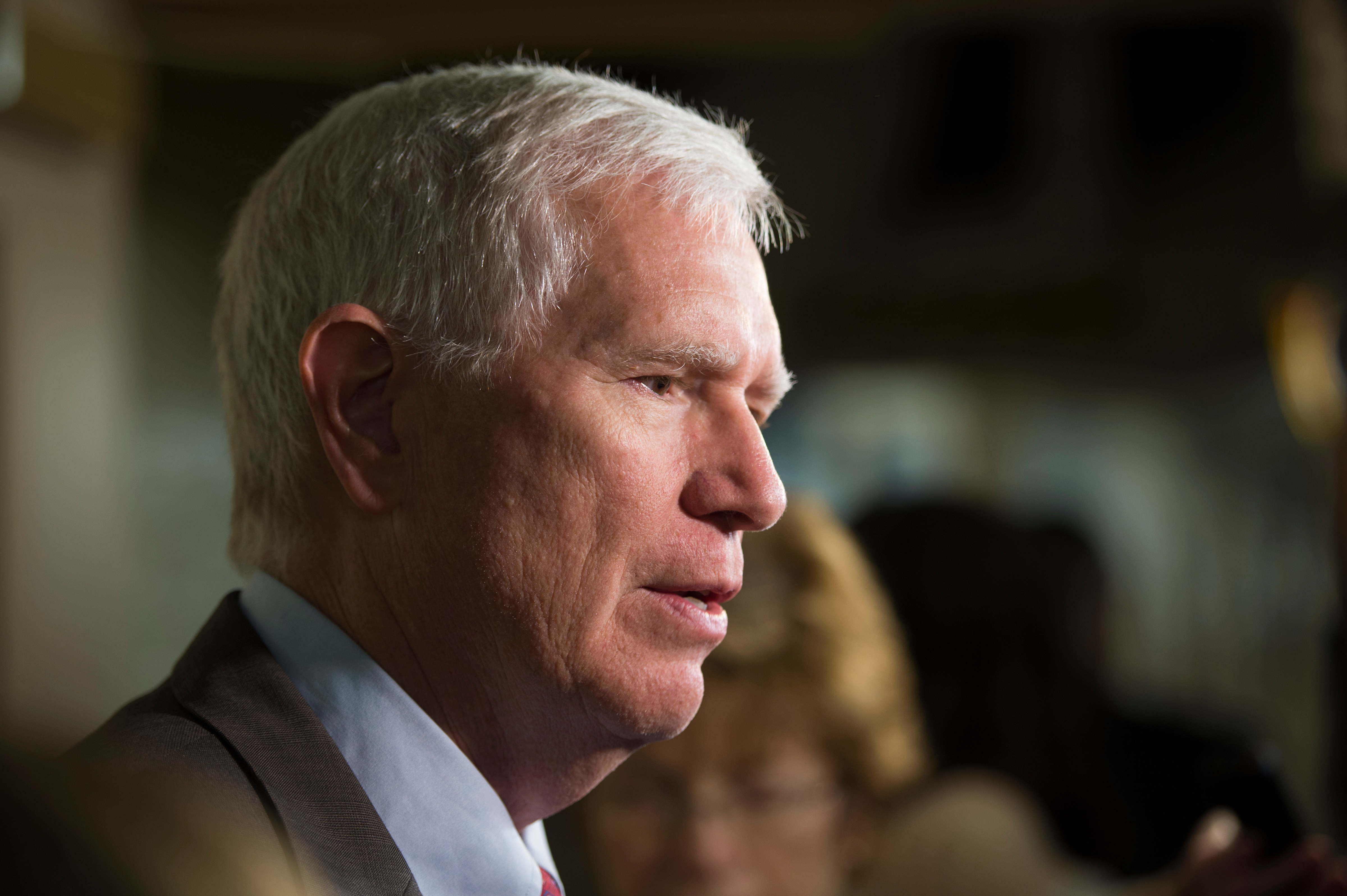 Rep. Mo Brooks, R-Ala., said Democratic leadership in Congress is responsible for “thousands” of deaths at the hands of undocumented immigrants, and said data is unavailable to support that claim because of Democrats. (Sarah Silbiger/CQ Roll Call file photo)