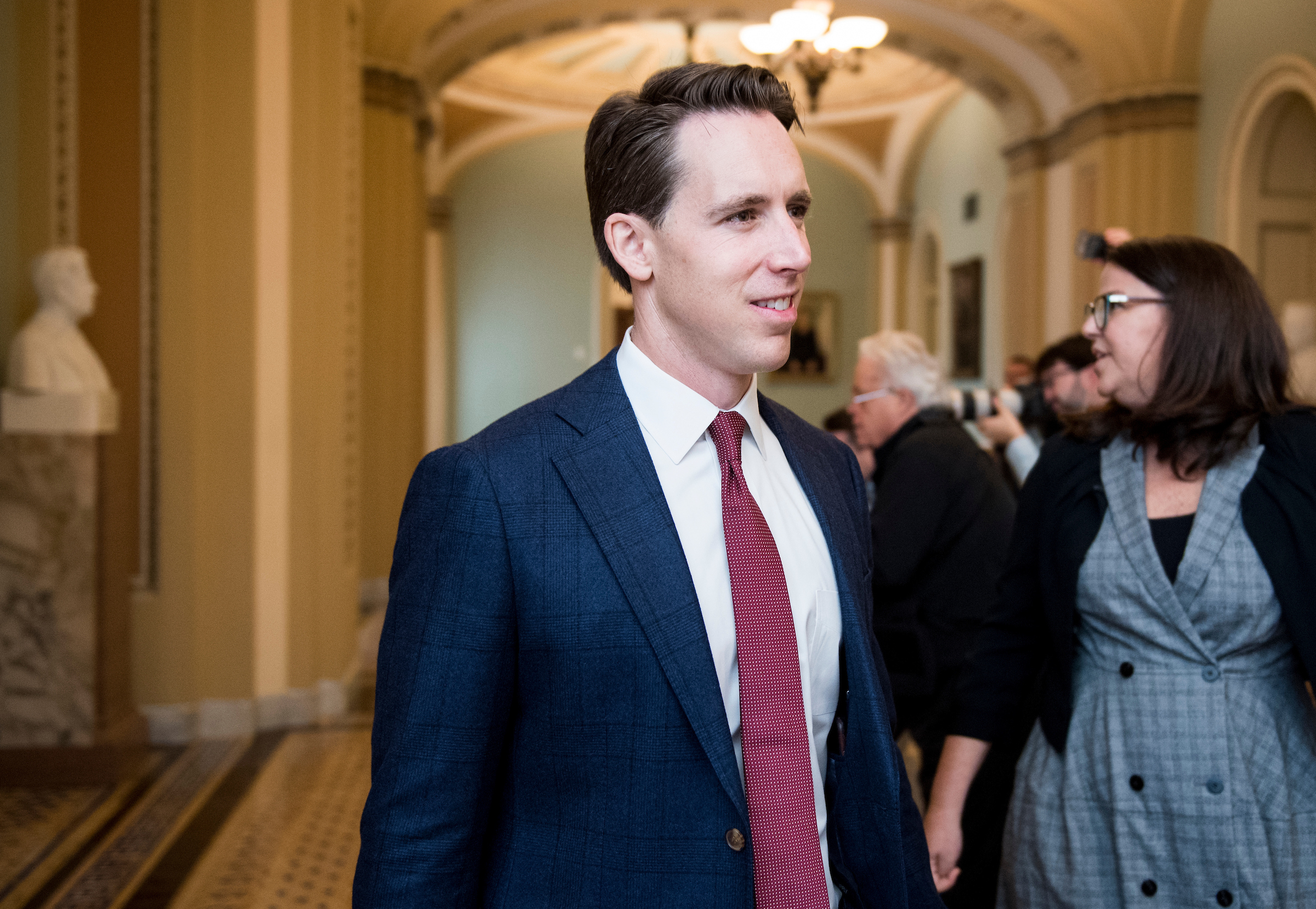 Sen.-elect Josh Hawley, R-Mo., faces an investigation into the misuse of taxpayer money to boost his own profile. (Photo By Bill Clark/CQ Roll Call)