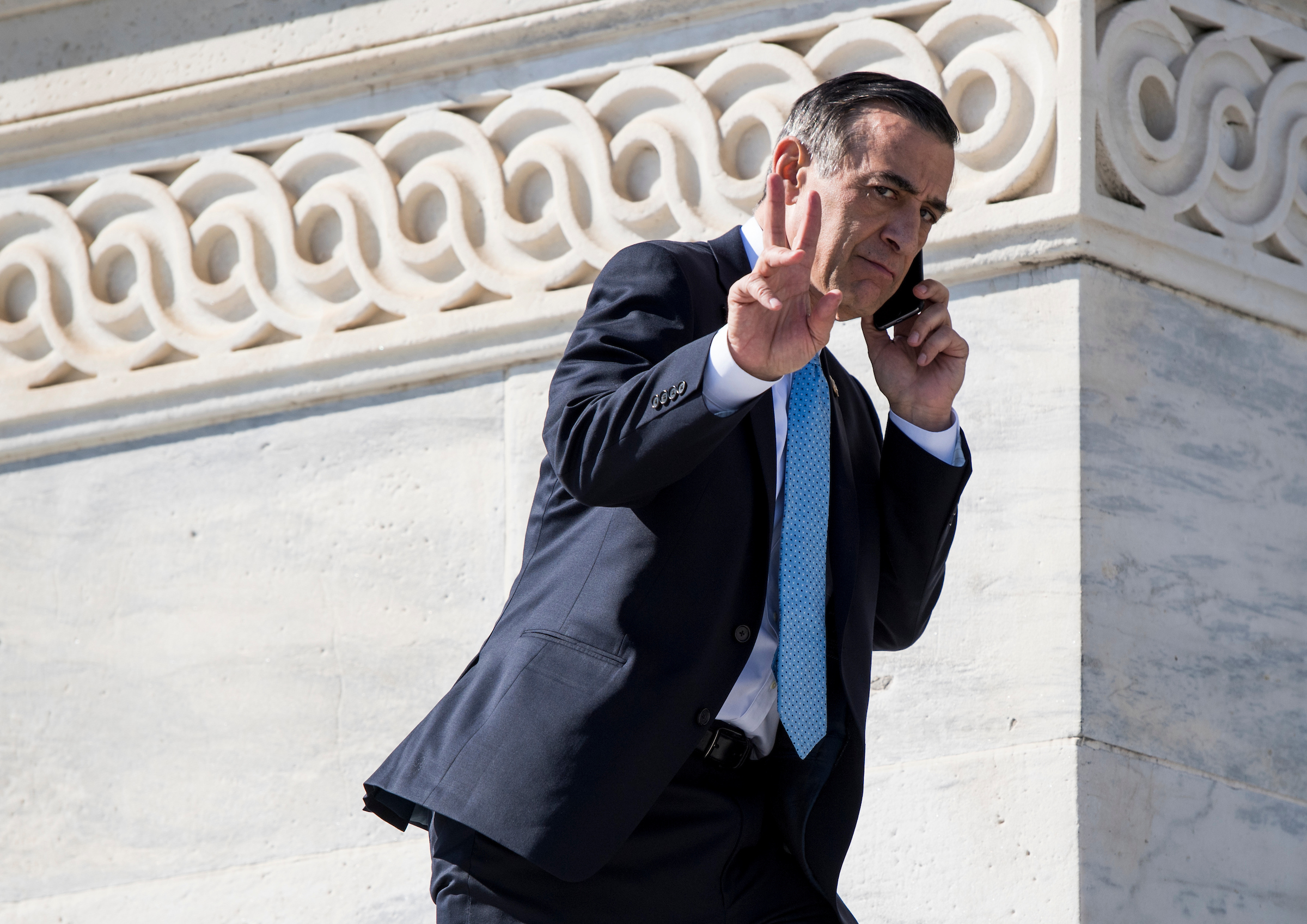 Rep. Darrell Issa, R-Calif., has been Congress’ richest member for years. Now he and several other multimillionaires are headed for the exits. (Bill Clark/CQ Roll Call)