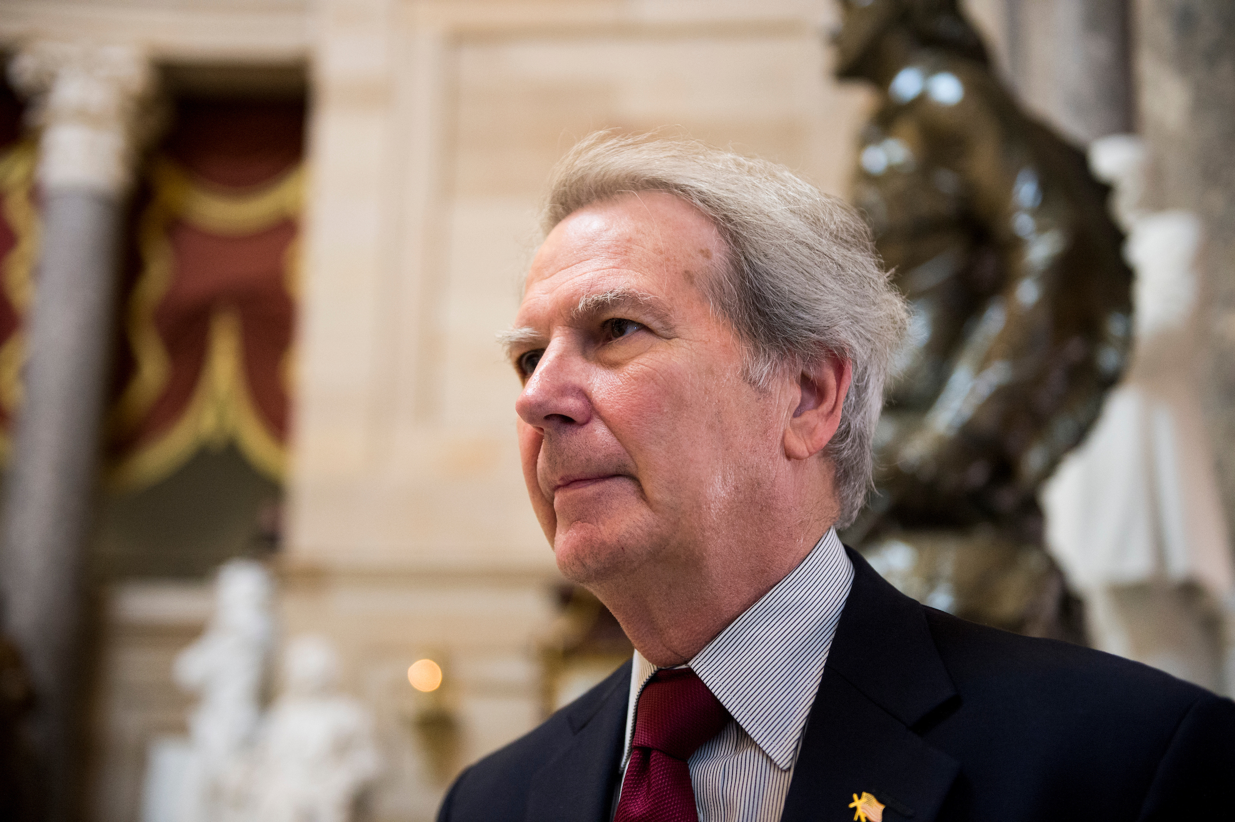 Rep. Walter Jones, R-N.C., suggested last week that President Donald Trump should consider paying for the wall with some of his own money. (Bill Clark/CQ Roll Call file photo)