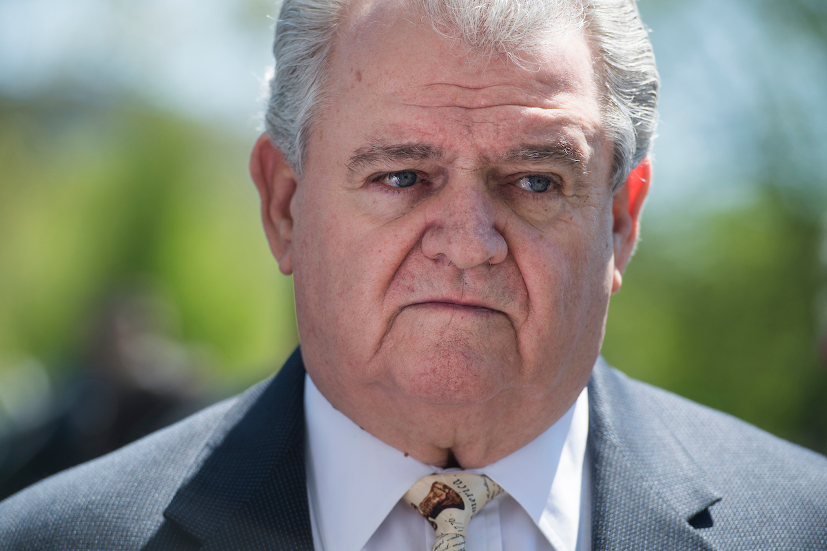 A federal jury found Rep. Robert Brady’s aide, Kenneth Smukler, guilty of 11 counts of breaking campaign finance laws. (Tom Williams/CQ Roll Call)