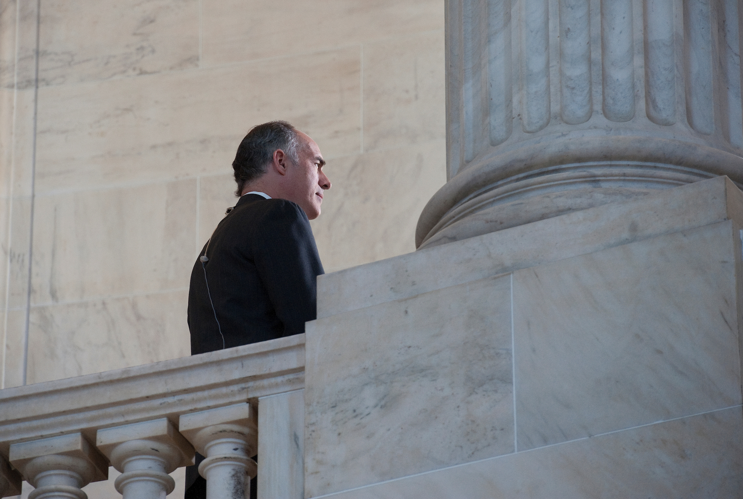 Sen. Bob Casey, D-PA., is interviewed for TV in the Russell Rotunda on March 20, 2013. (Douglas Graham/CQ Roll Call file photo)