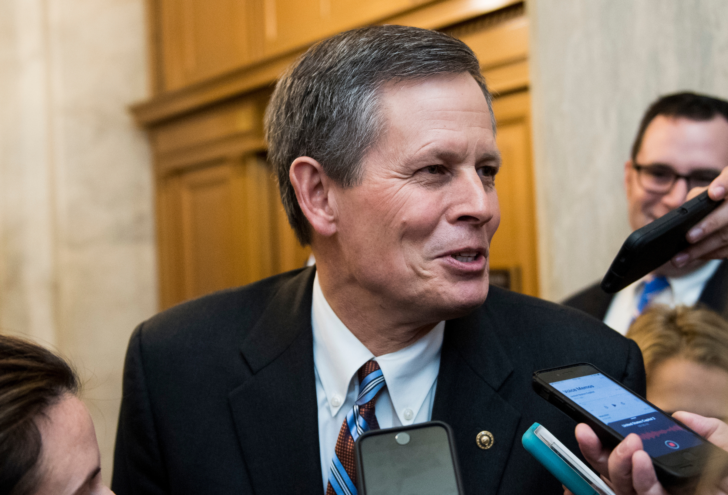 Sen. Steve Daines, R-Mont., will serve on both the Appropriations and Finance committees in the 116th Congress. (Bill Clark/CQ Roll Call file photo)