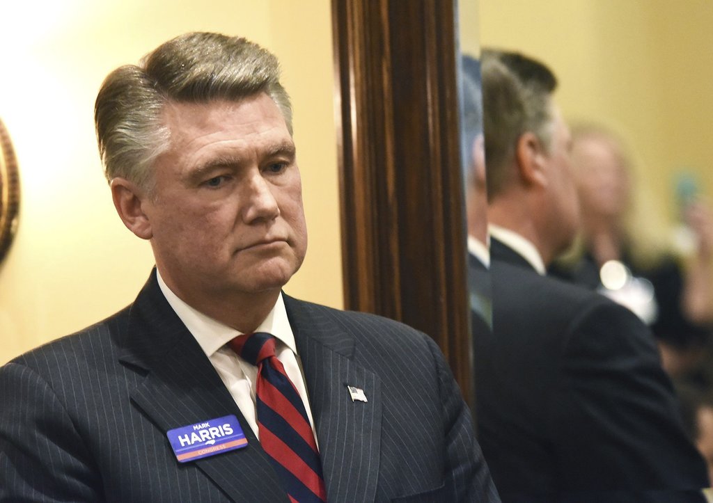 North Carolina Republican Mark Harris said Friday he would support a new election in the 9th District if illegal activity is found to have changed the results. (John D. Simmons /The Charlotte Observer via AP file photo)