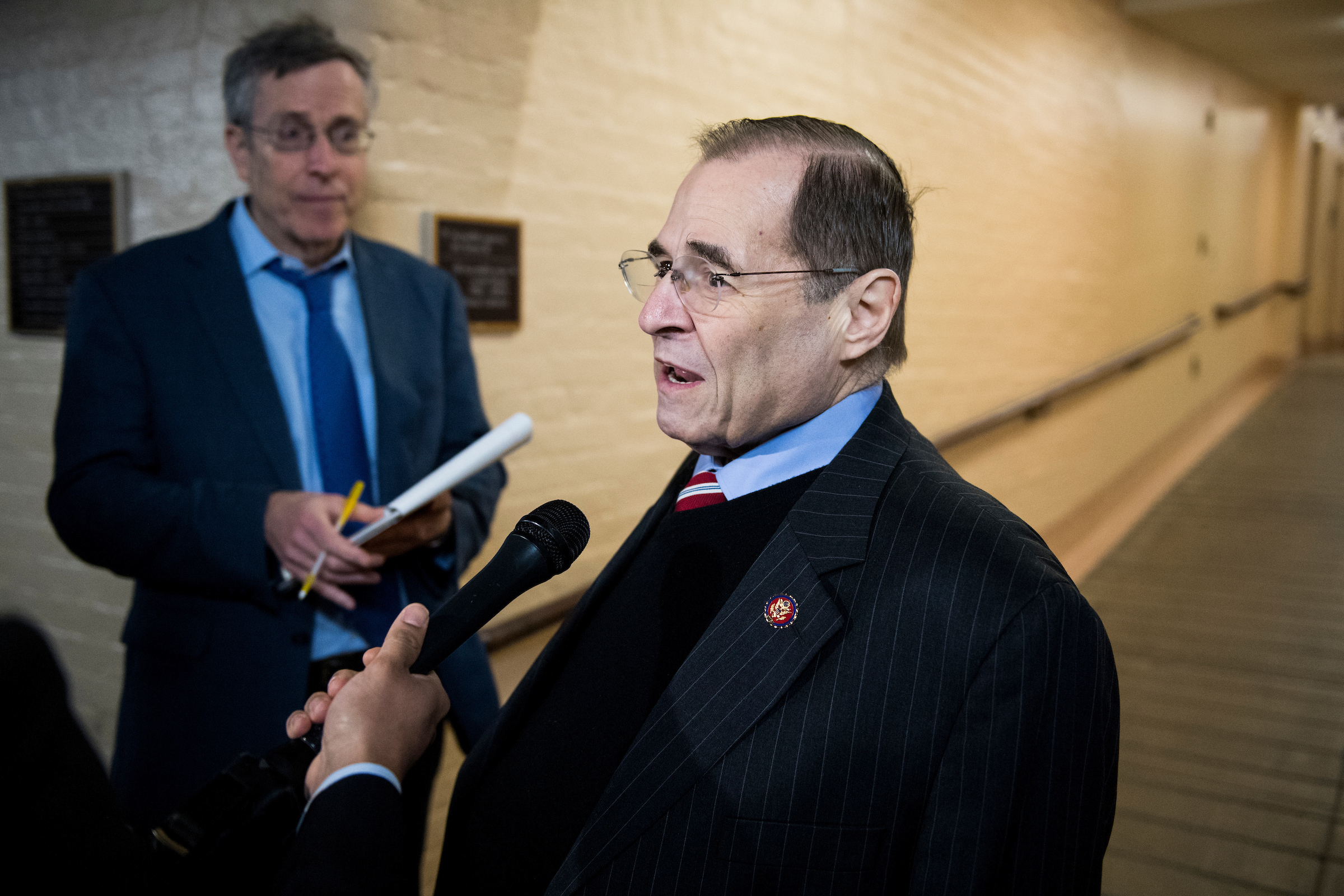 Rep. Jerrold Nadler, D- N.Y., says his panel will mark up more gun safety legislation but likely not until after June. (Bill Clark/CQ Roll Call file photo)