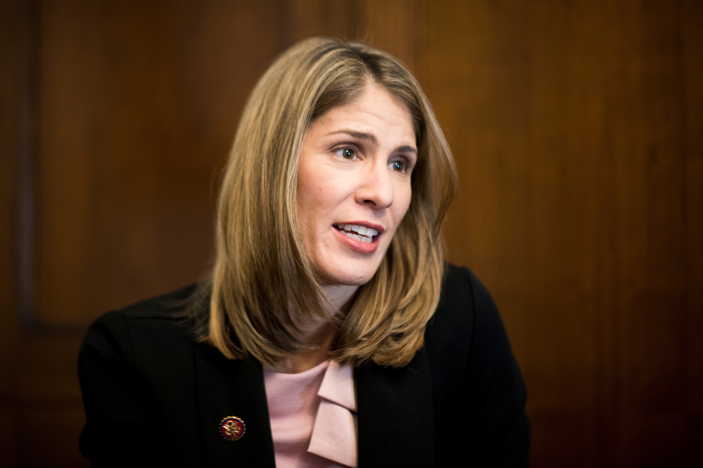 When Rep. Lori Trahan was a scheduler, she tried to be the first one at the office, if only for a little quiet time. Now that she’s the boss, she doesn’t want her staffers to burn the candle at both ends. (Bill Clark/CQ Roll Call)