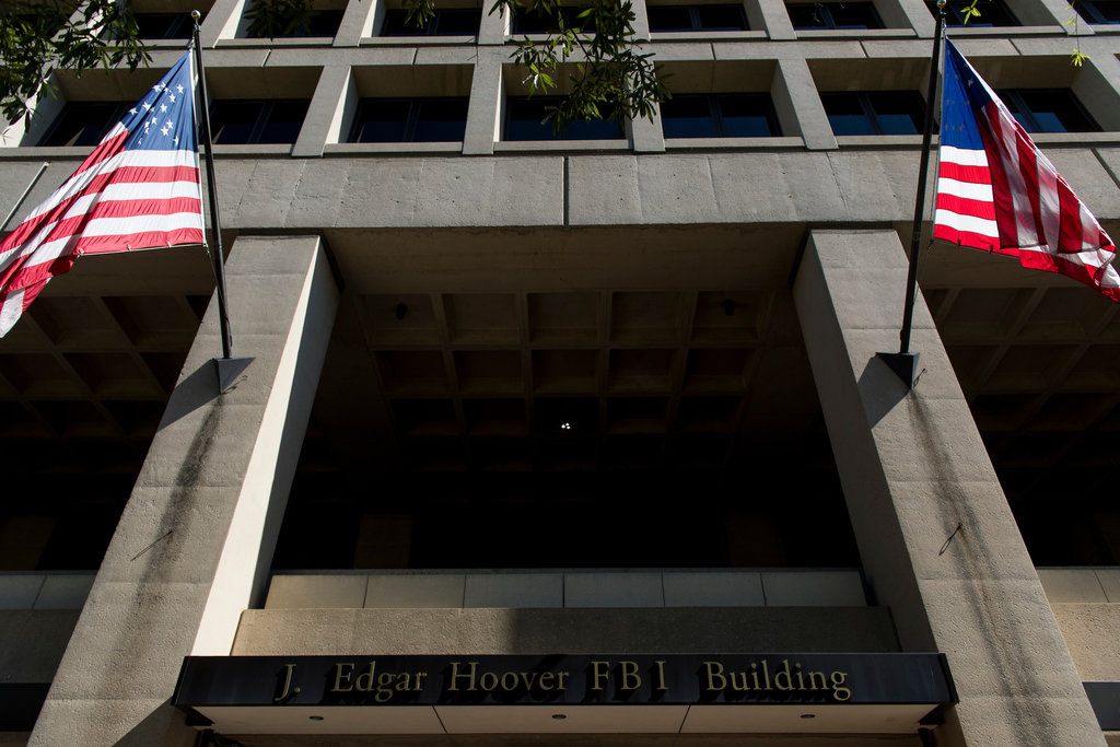 The J. Edgar Hoover FBI building in Washington as seen on Tuesday, Aug. 23, 2016. (Bill Clark/CQ Roll Call file photo)