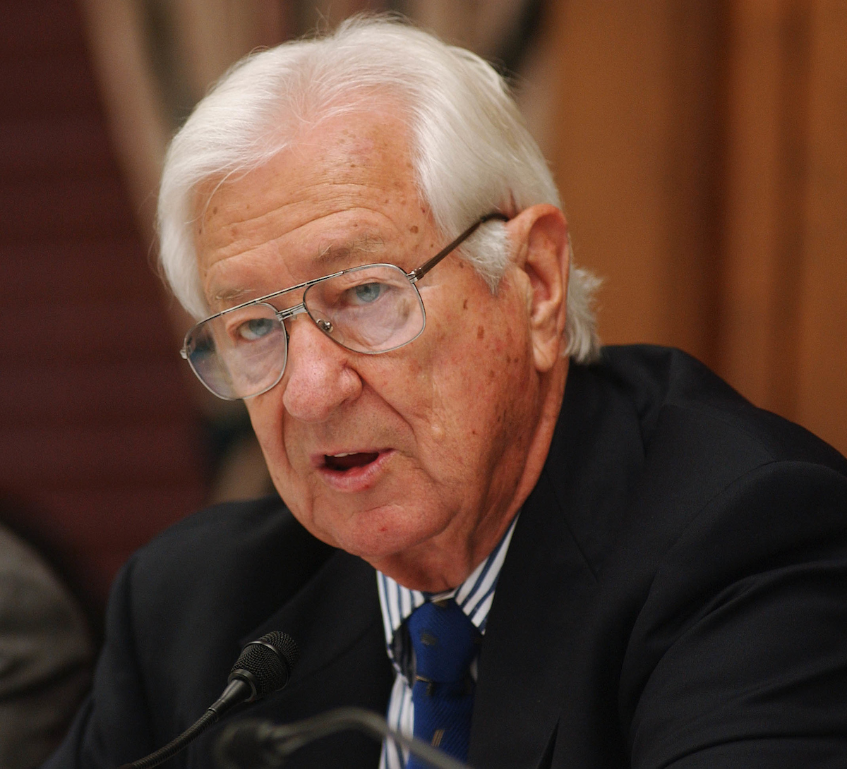 Former Rep. Ralph M. Hall of Texas died on Thursday. (Scott J. Ferrell/CQ Roll Call file photo)