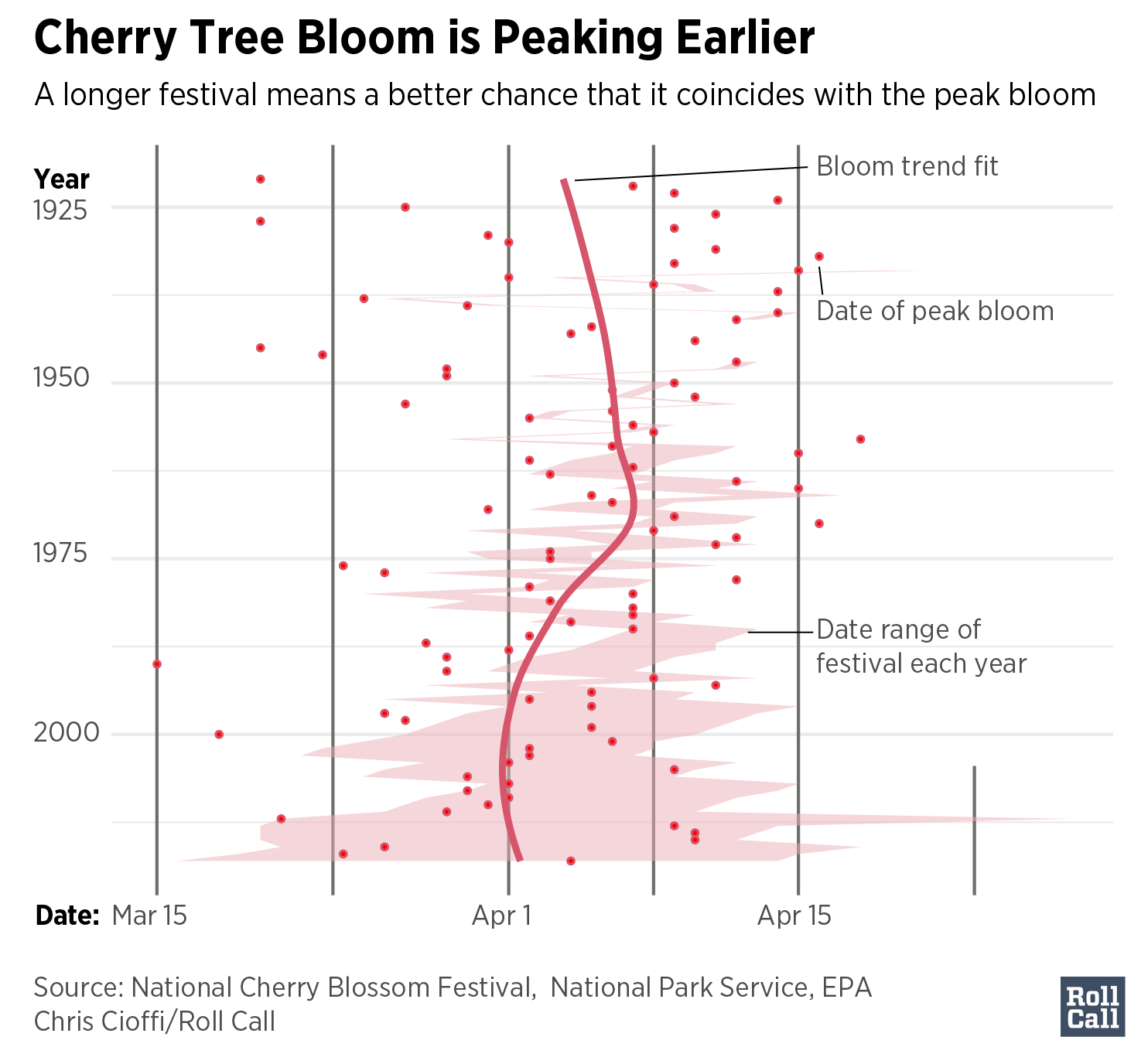 Cherry blossoms in winter? Global warming could make it happen