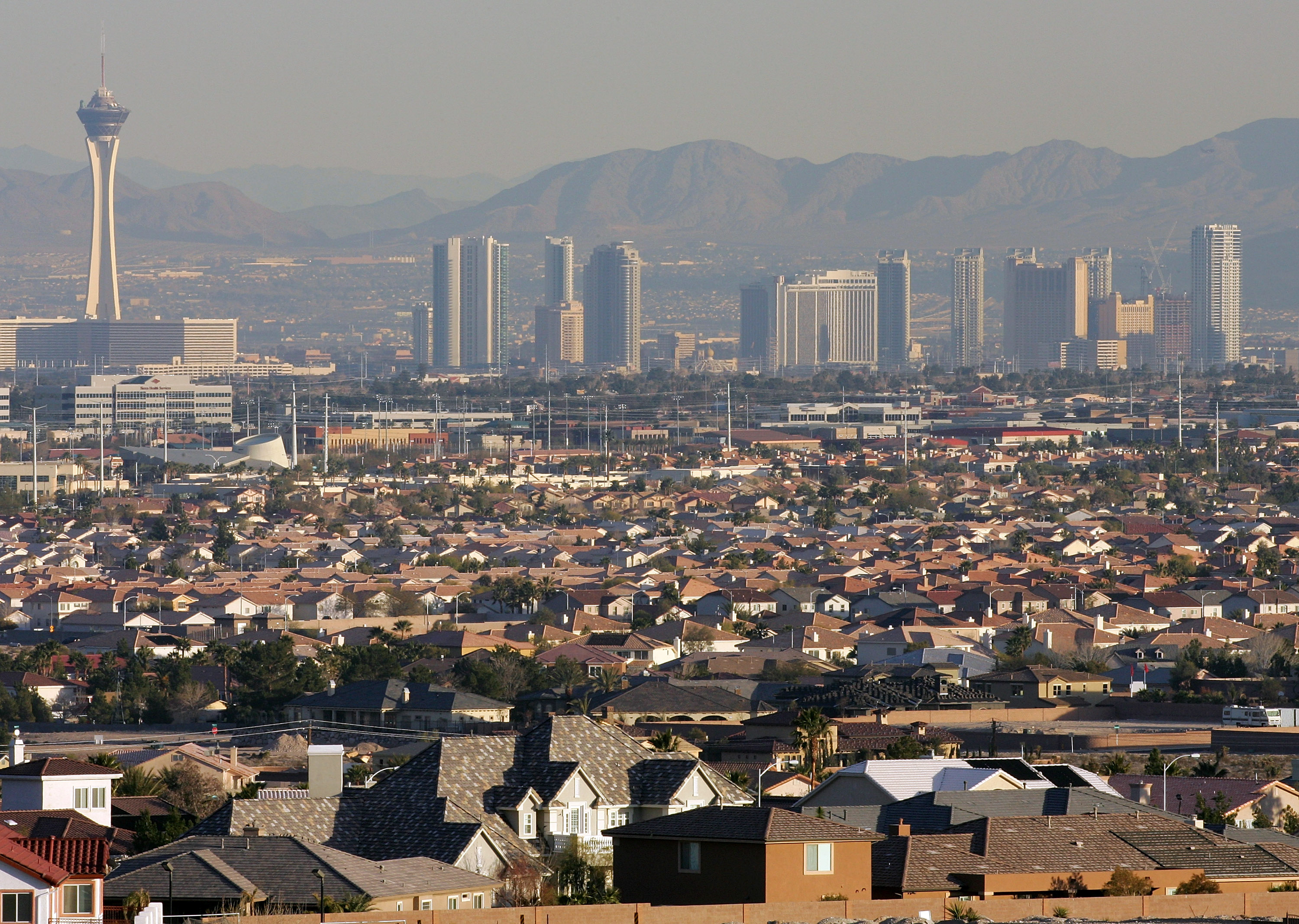 The Las Vegas area was hit especially hard by the housing crisis a decade ago. Innovation and competition in mortgage credit scoring can foster a more sustainable housing system, Lockhart writes. (Ethan Miller/Getty Images file photo)