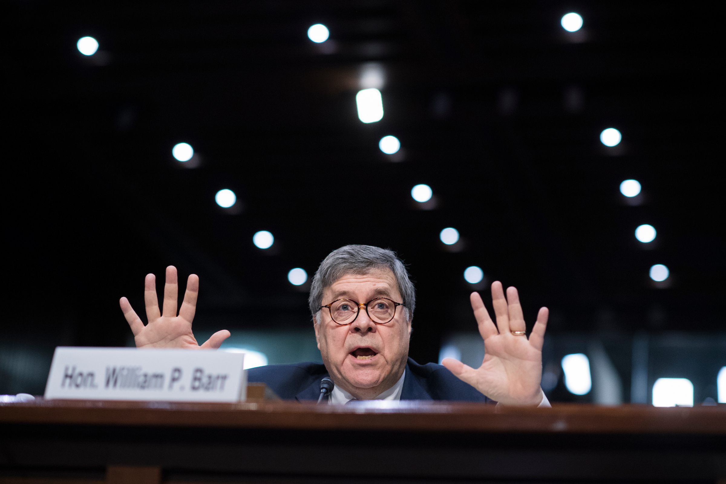 The House Appropriations Committee has asked Attorney General William Barr to clarify testimony he gave Congress in April. (Tom Williams/CQ Roll Call file photo)