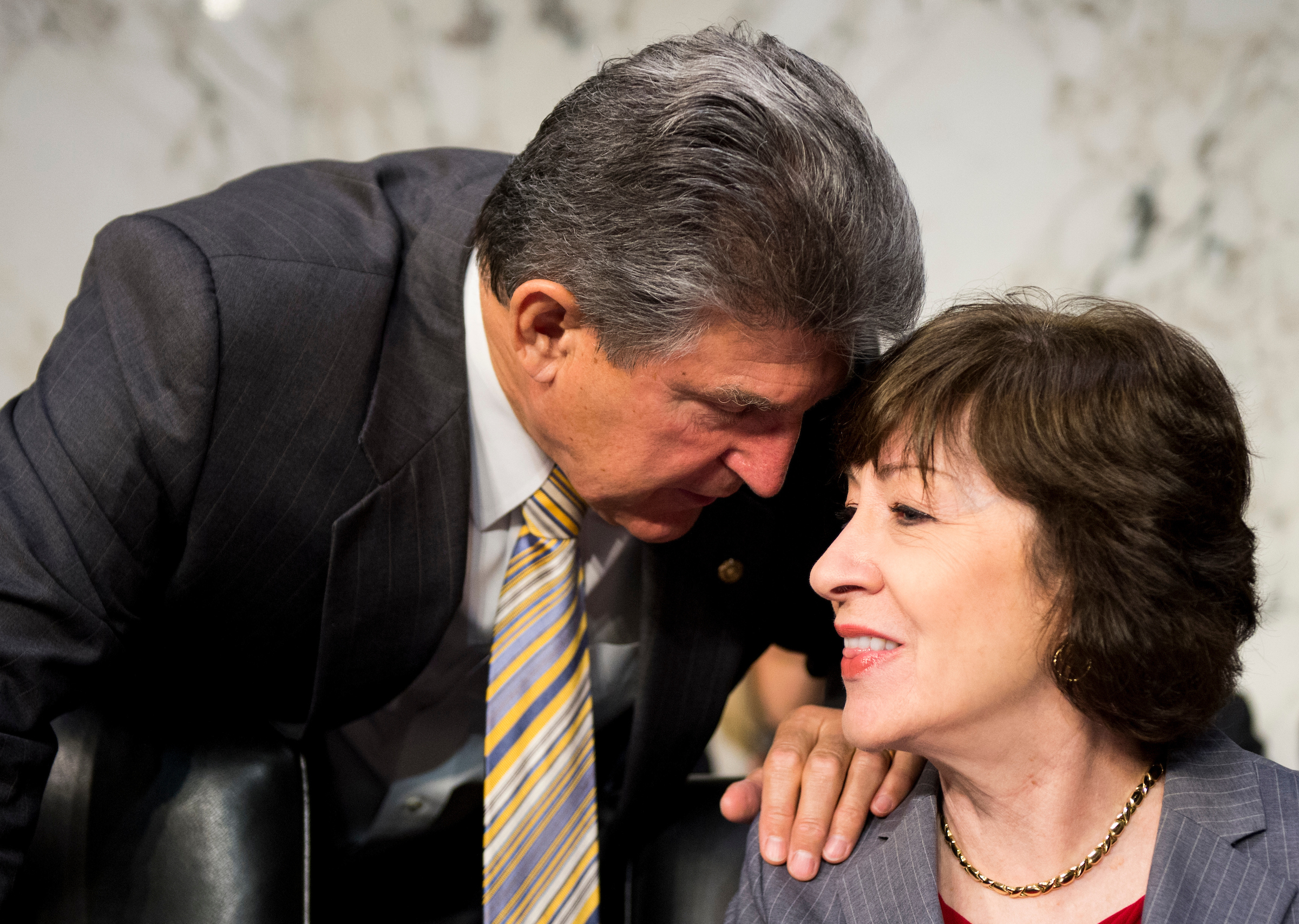 Sen. Joe Manchin, D-W. Va., is endorsing Sen. Susan Collins, R-Maine, for re-election next year. (Bill Clark/CQ Roll Call file photo)