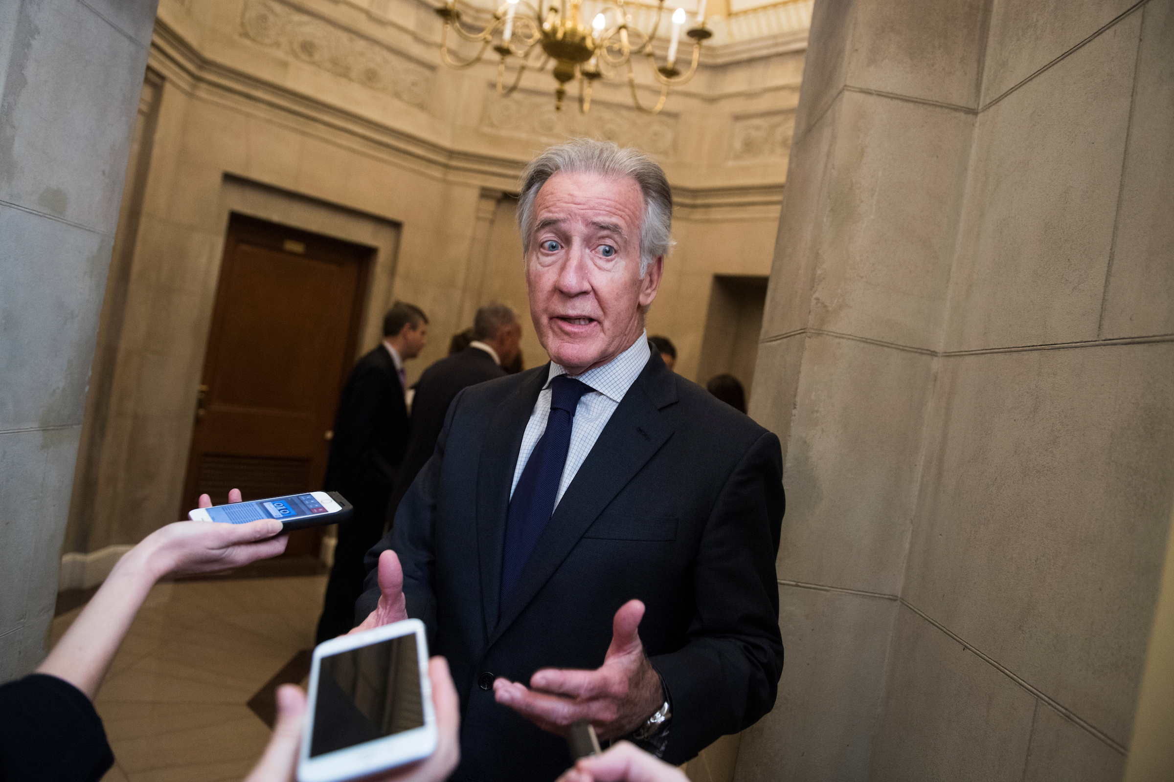 House Ways and Means Chairman Richard Neal is giving the IRS more time to turn in President Donald Trump’s tax returns. (Tom Williams/CQ Roll Call)