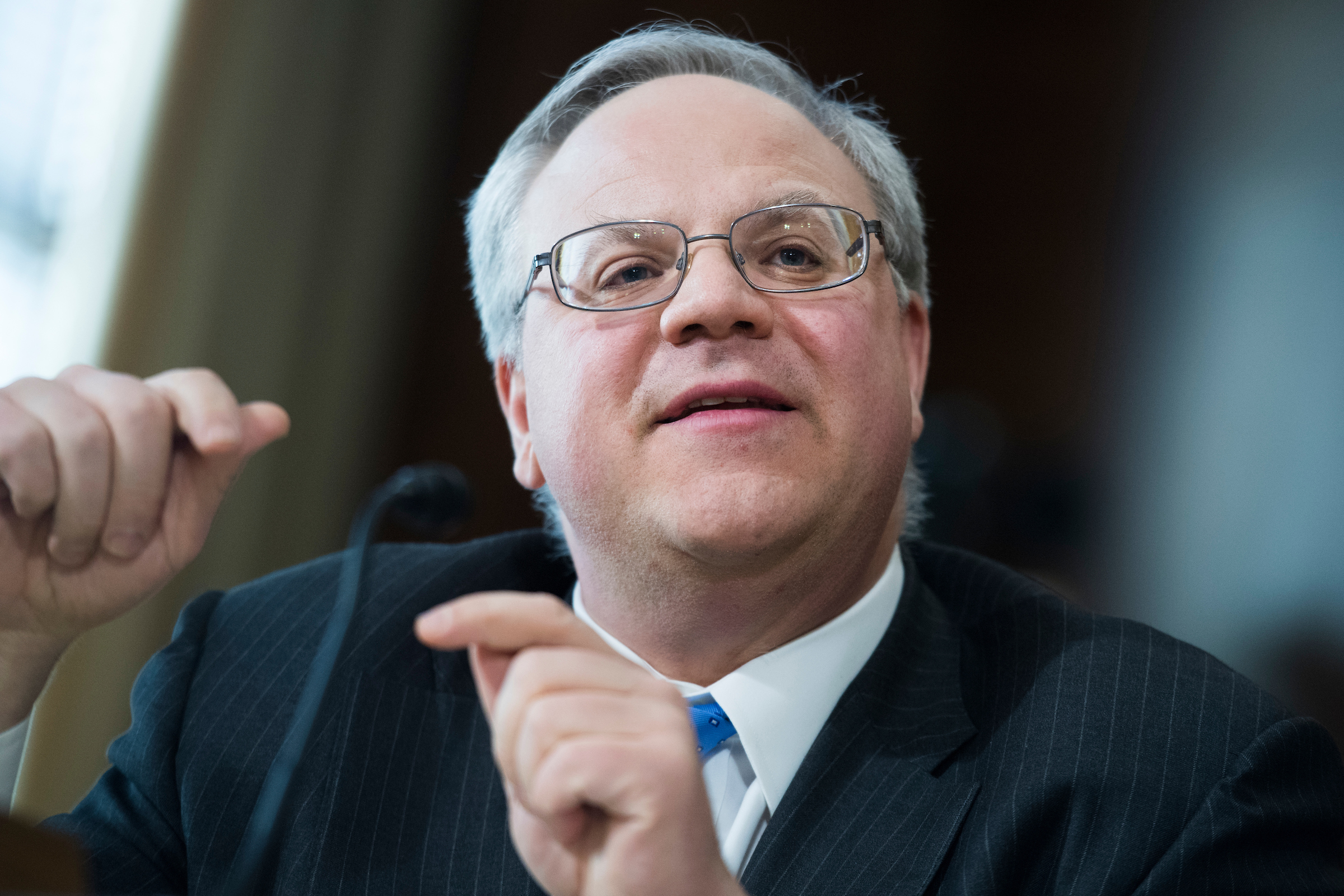 House Democrats have said Interior Secretary David Bernhardt could be running afoul of federal records laws. (Tom Williams/CQ Roll Call file photo)