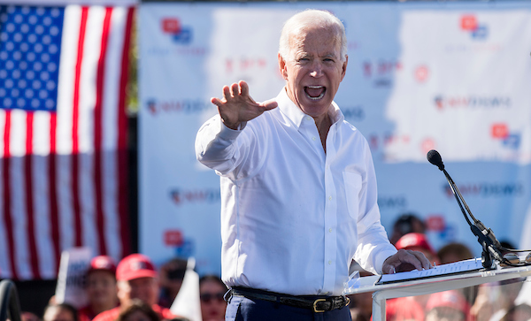 Former Vice President Joe Biden has made appealing to unions a big part of his campaign, but that strategy might have its limitations. (Bill Clark/CQ Roll Call file photo)