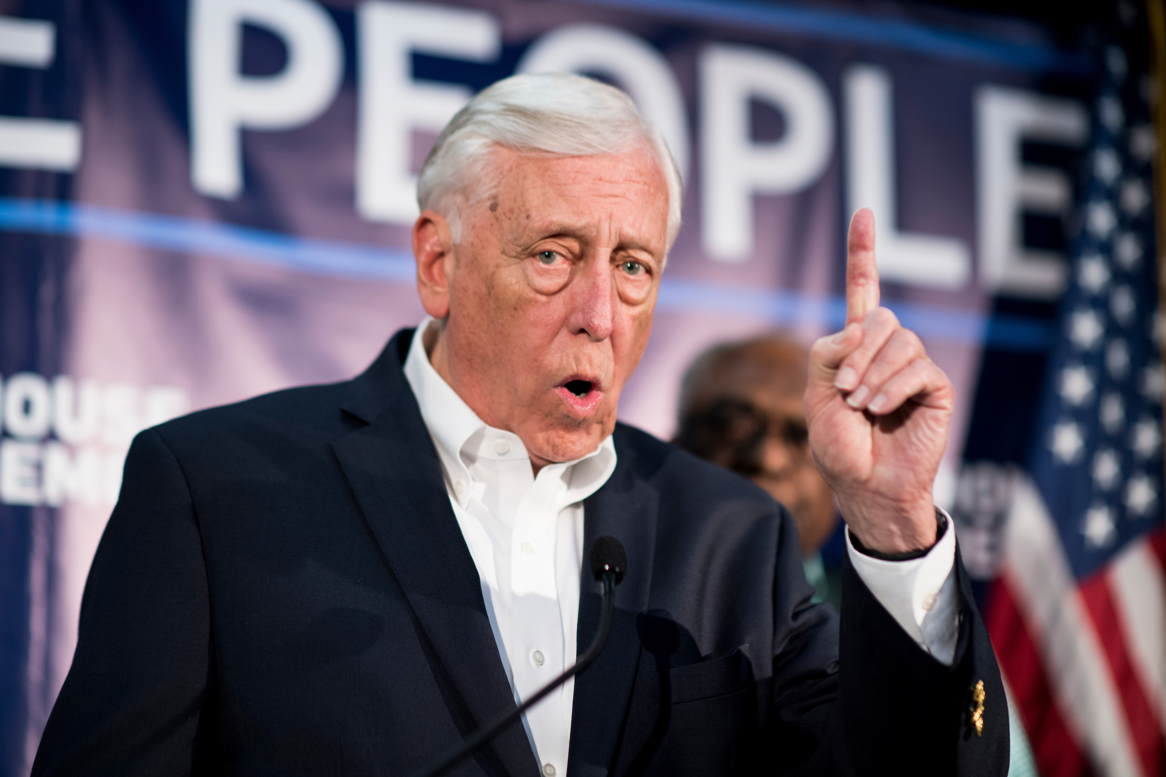 House Majority Leader Steny H. Hoyer, D-Md., received less than $200 in donations too small to require the donor’s name to be disclosed, a metric some tout as an indicator of grassroots support. (Bill Clark/CQ Roll Call file photo)