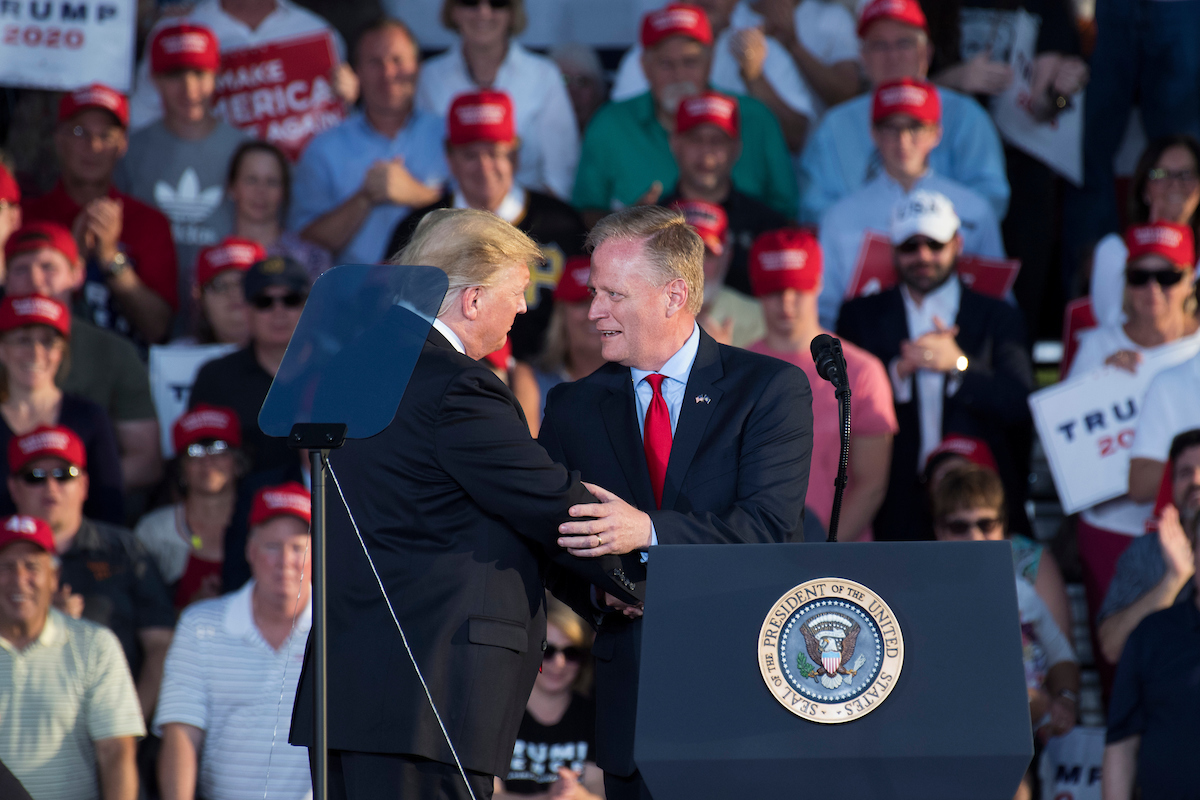 Republican Fred Keller’s no-drama victory in Pennsylvania's 12th Congressional District this week came after President Donald Trump spoke at a rally the night before the special election. (Tom Williams/CQ Roll Call)