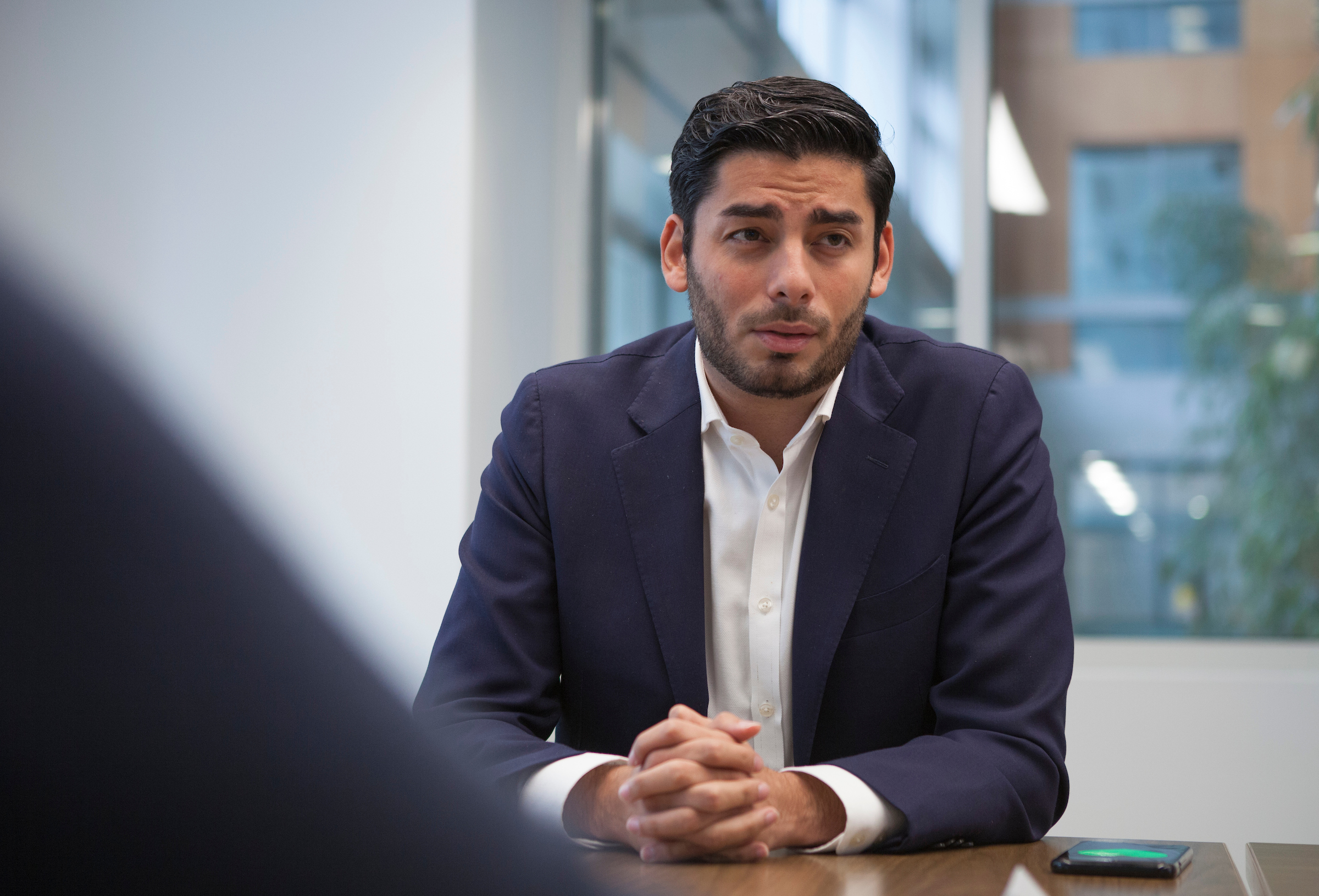 Democrat Ammar Campa-Najjar is seeking a rematch against GOP Rep. Duncan Hunter in California’s 50th District. (Thomas McKinless/CQ Roll Call file photo)