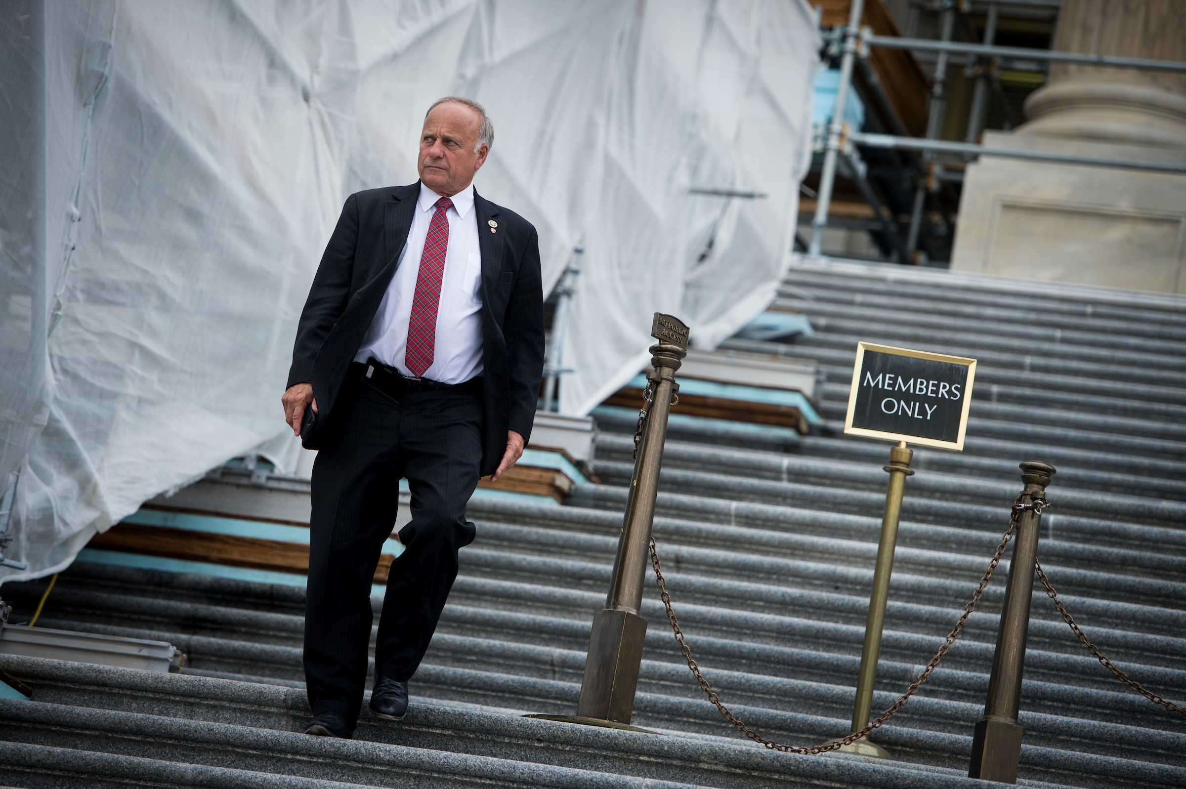 Rep. Steve King, R-Iowa, will introduce the “Diamond and Silk Act” this week. (Sarah Silbiger/CQ Roll Call file photo)